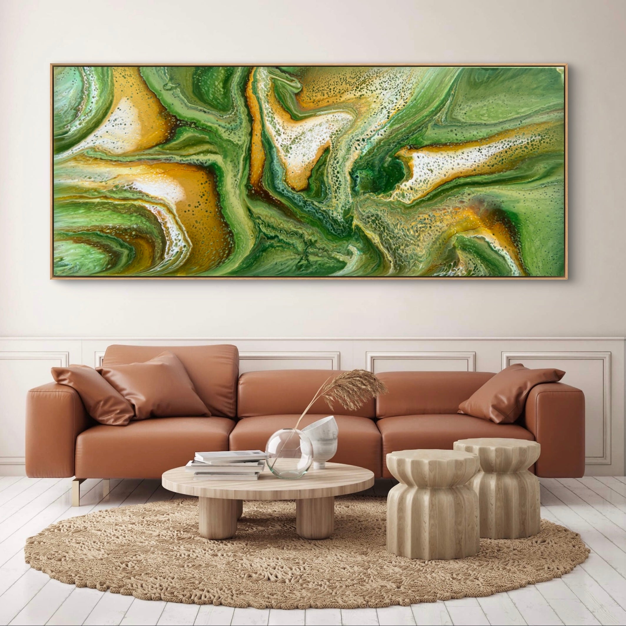 The Tropics 240cm x 100cm Abstract Art Painting (SOLD)