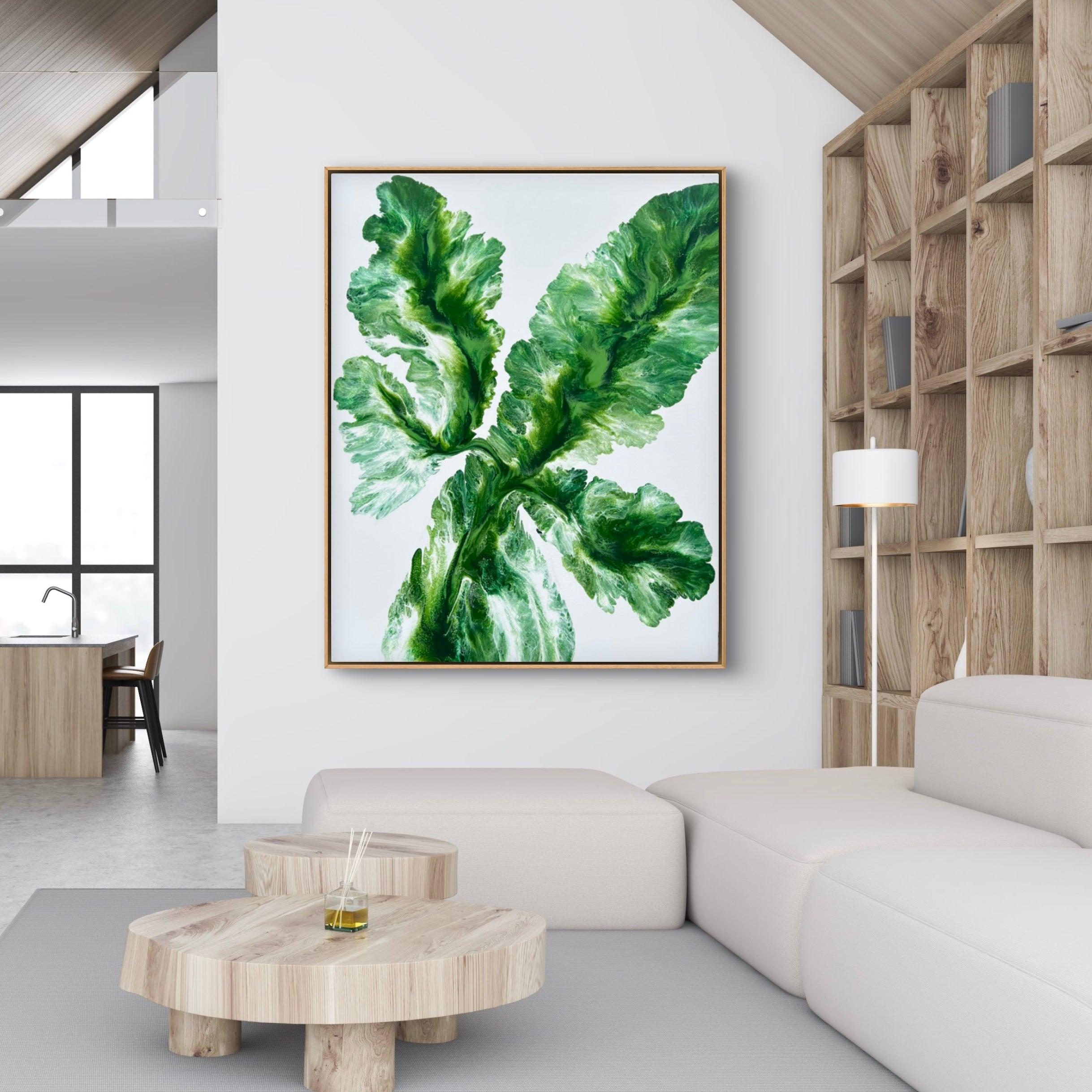 Tropical Palm 120cm x 150cm Palm Tree Art Painting