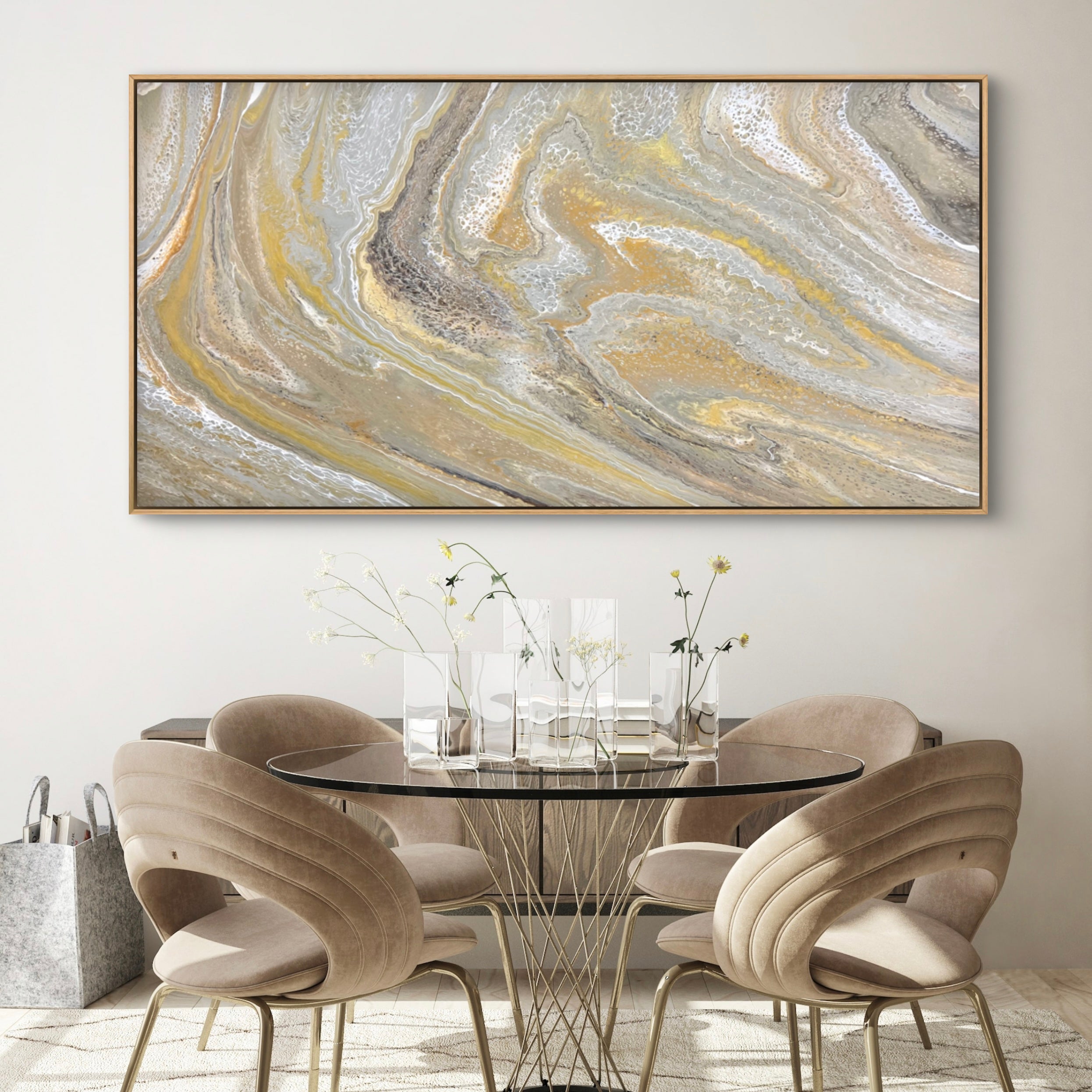 Natural Harmony 190cm x 100cm Abstract Art Painting