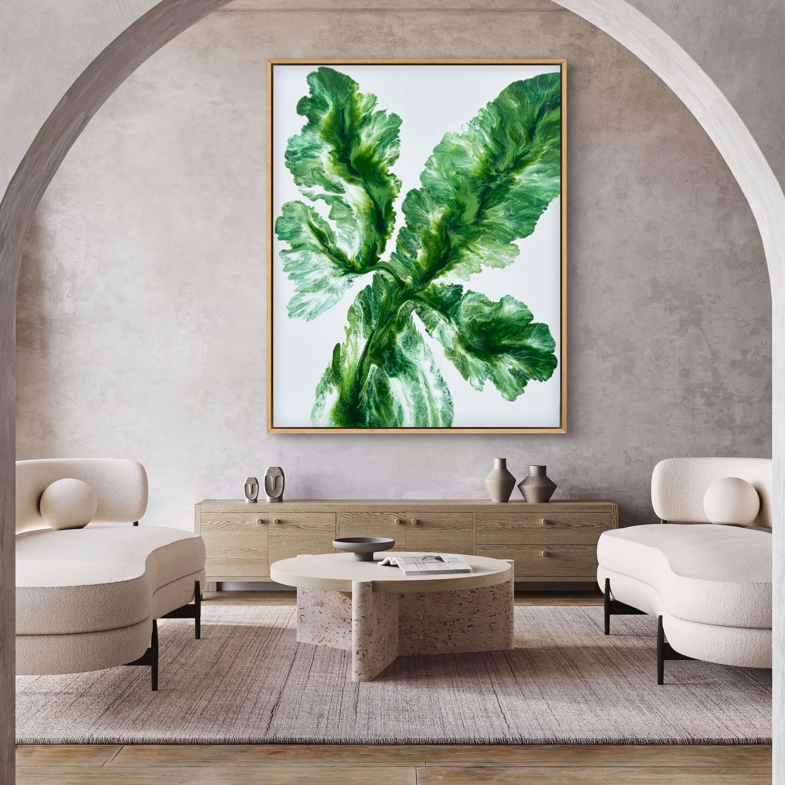 Tropical Palm 120cm x 150cm Palm Tree Art Painting