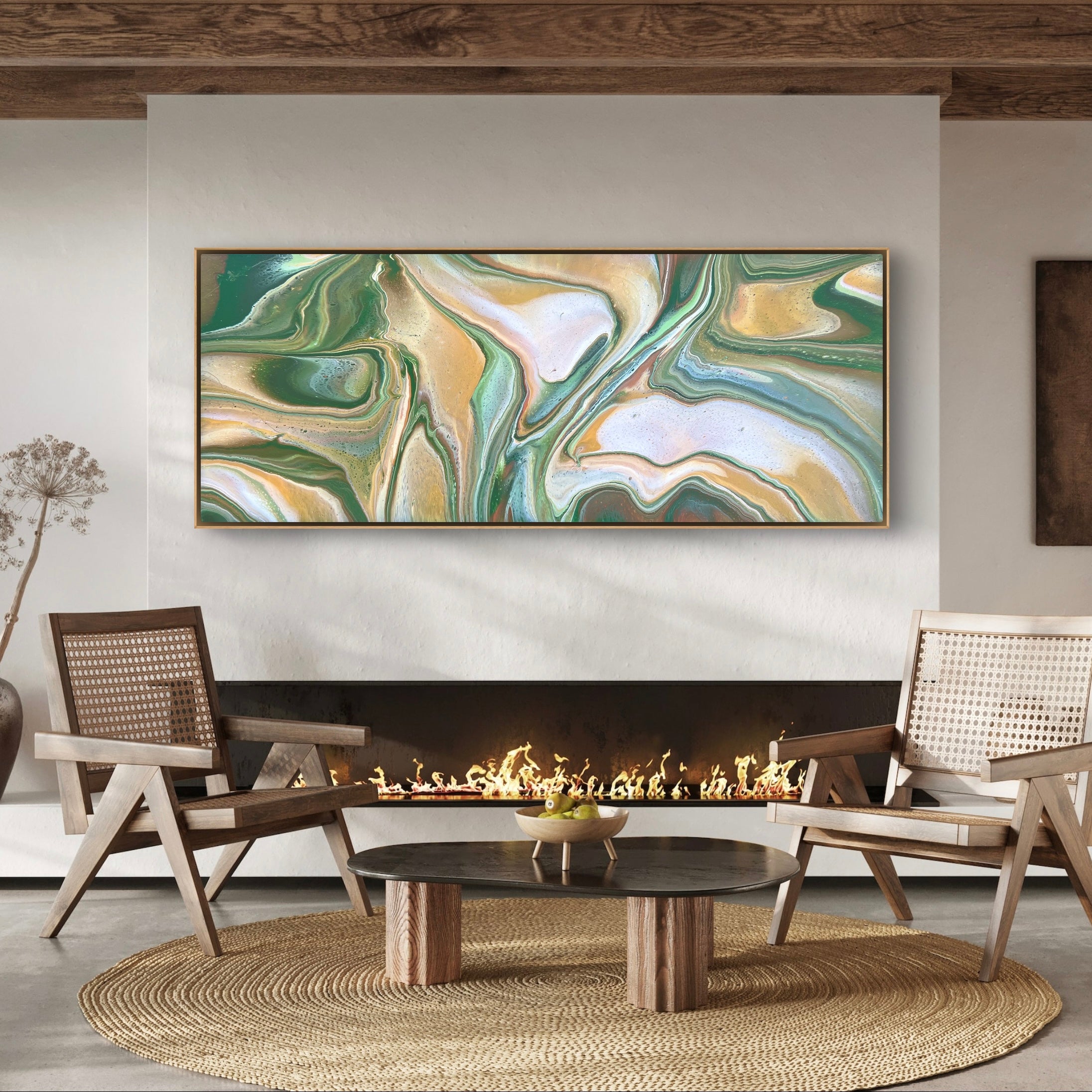 Sanctuary 200cm x 80cm Abstract Art Painting