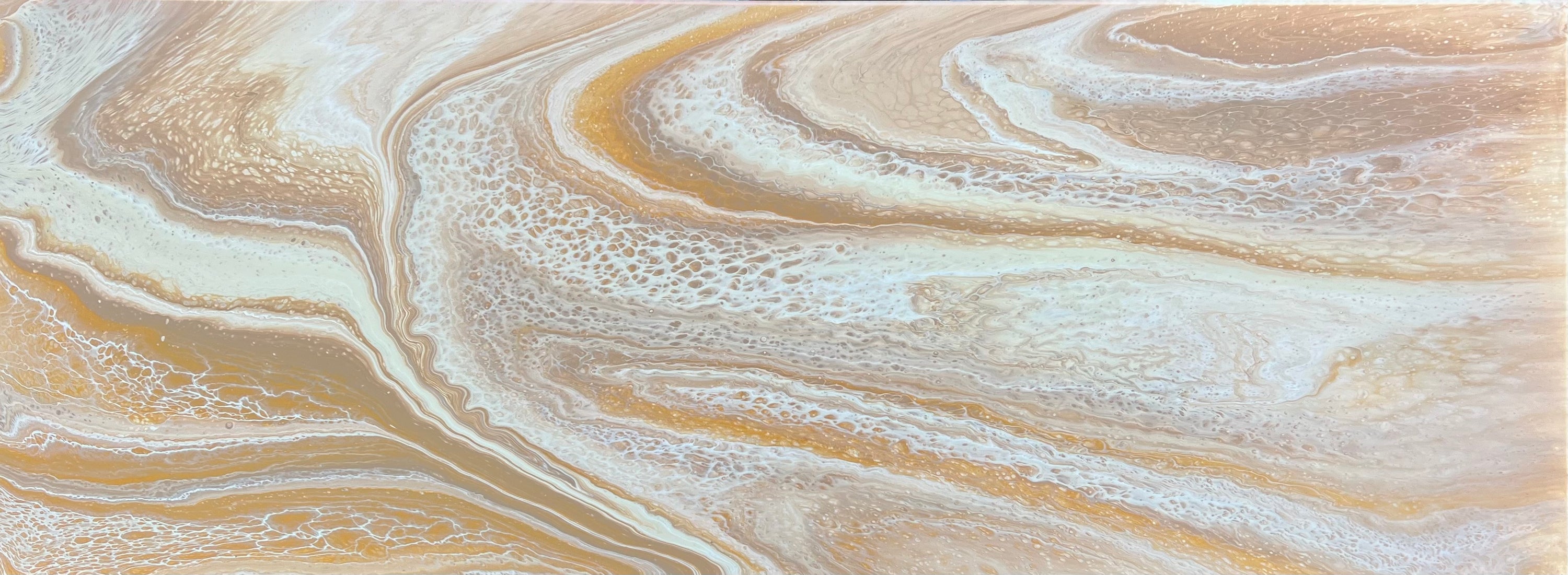 Dunes of Gold 160cm x 60cm Abstract Art Painting (SOLD)