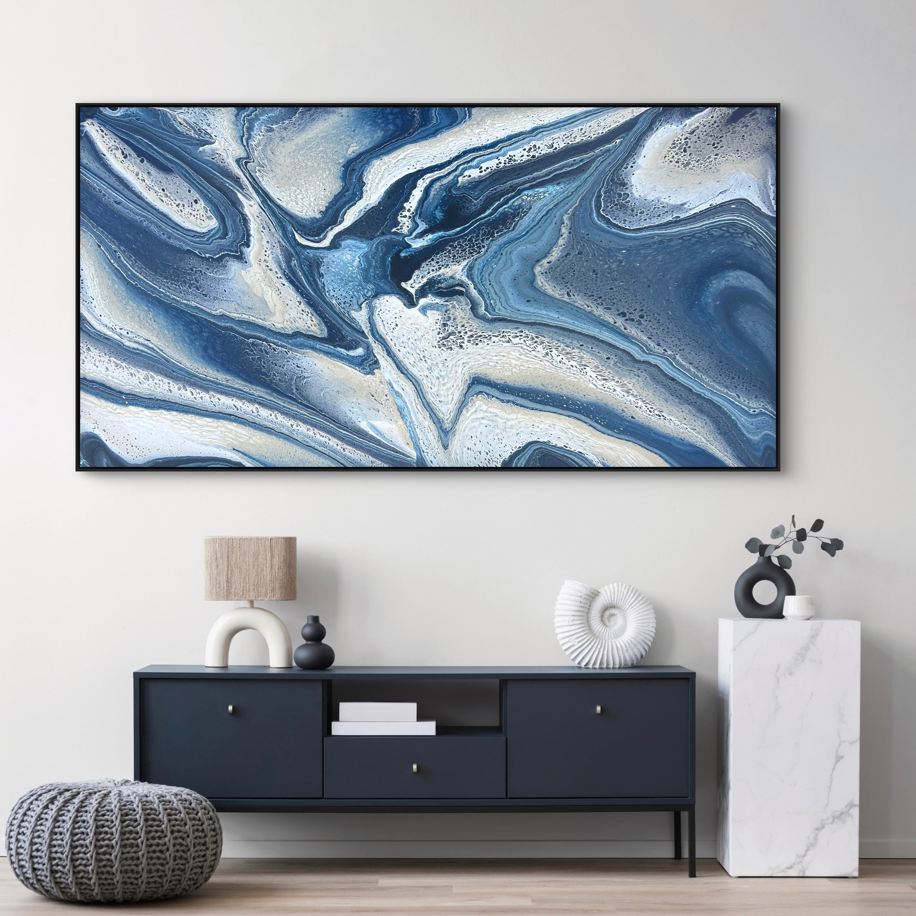 Hamptons Escape 190cm x 100cm Abstract Art Painting