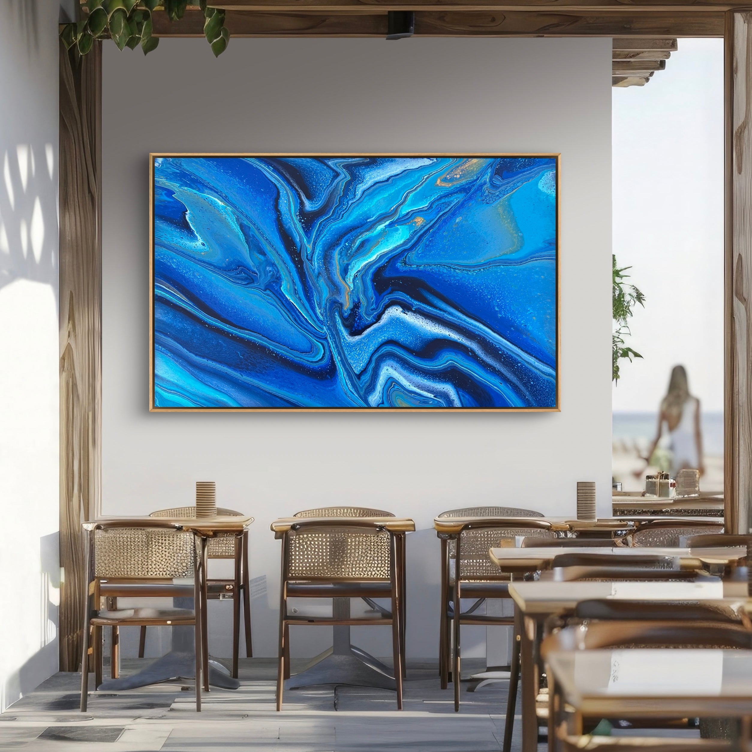 Ocean Escape 160cm x 100cm Abstract Art Painting (SOLD)