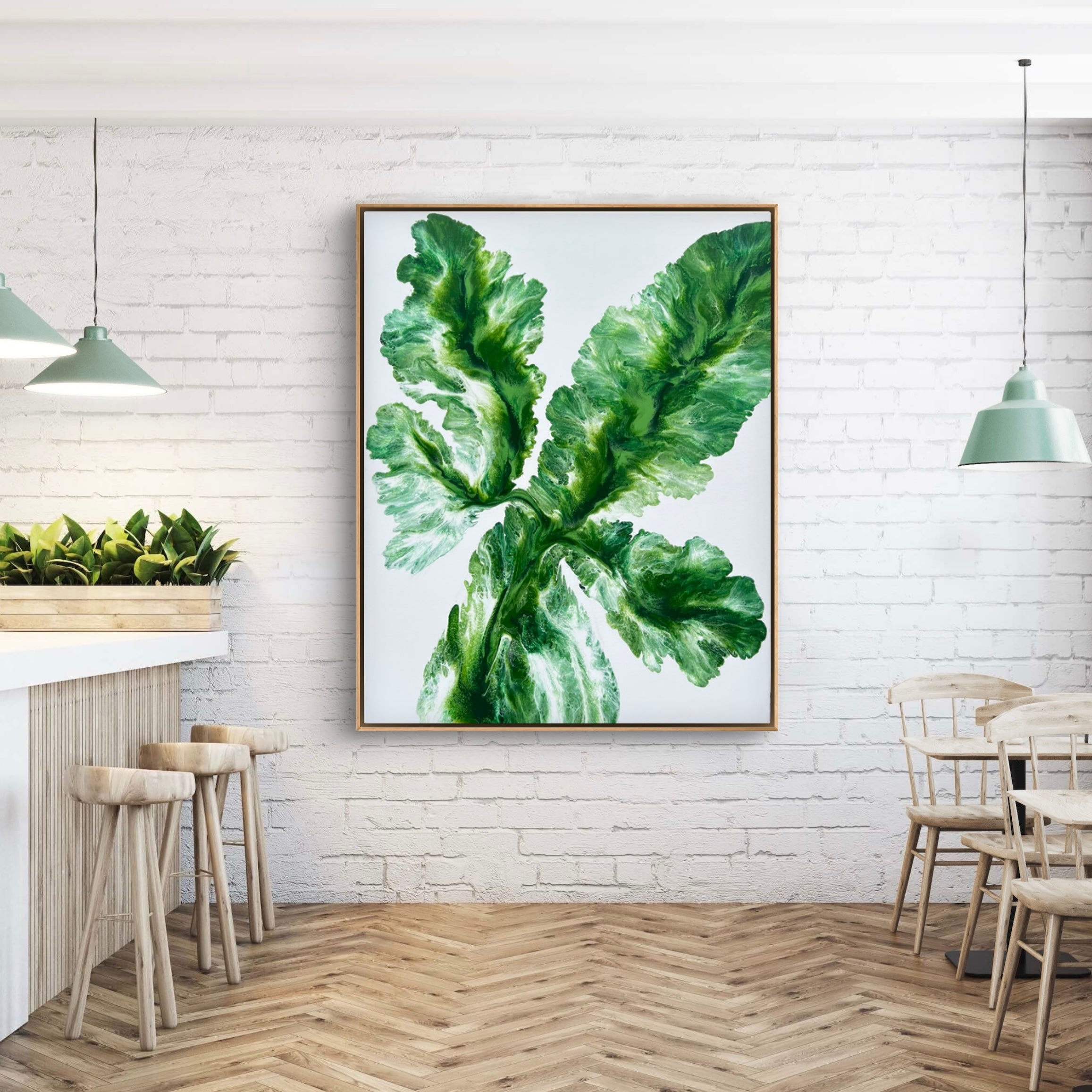 Tropical Palm 120cm x 150cm Palm Tree Art Painting