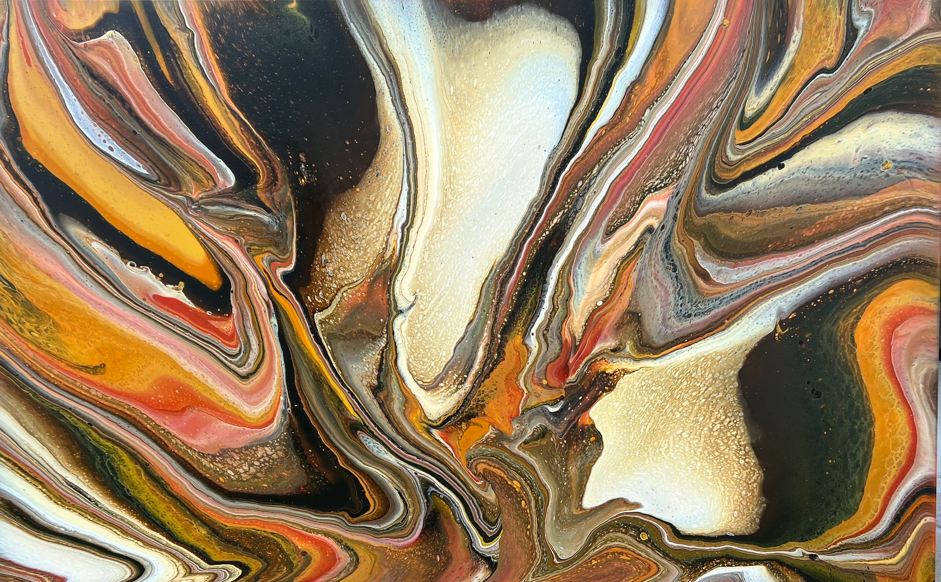 Outback Rune 160cm x 100cm Abstract Art Painting