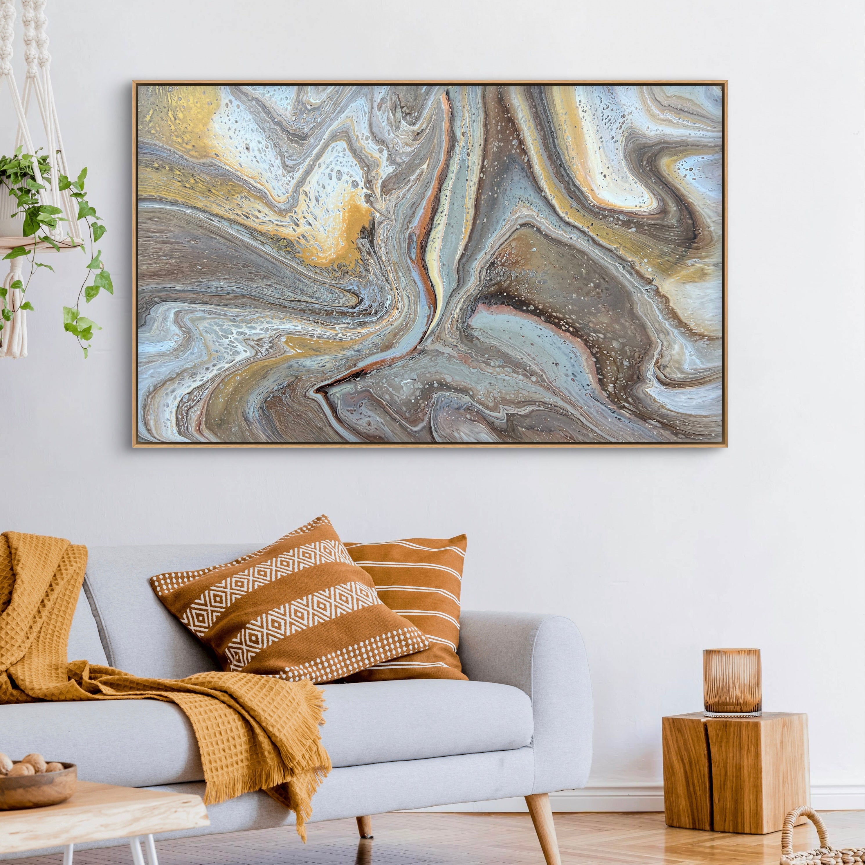Natures Palette 160cm x 100cm Abstract Art Painting (SOLD)