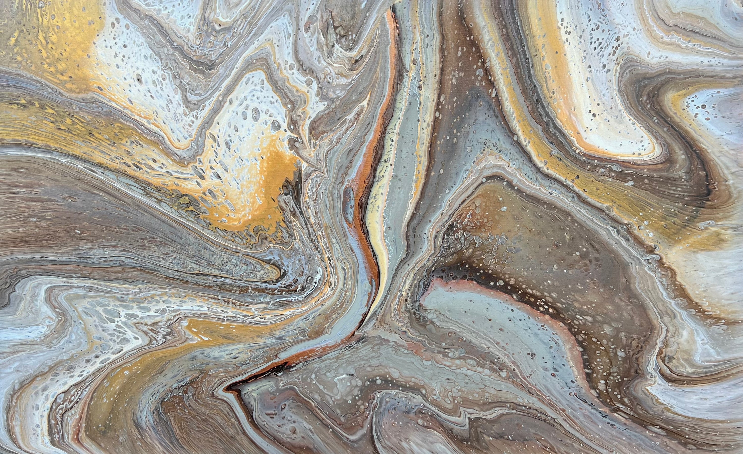 Natures Palette 160cm x 100cm Abstract Art Painting (SOLD)