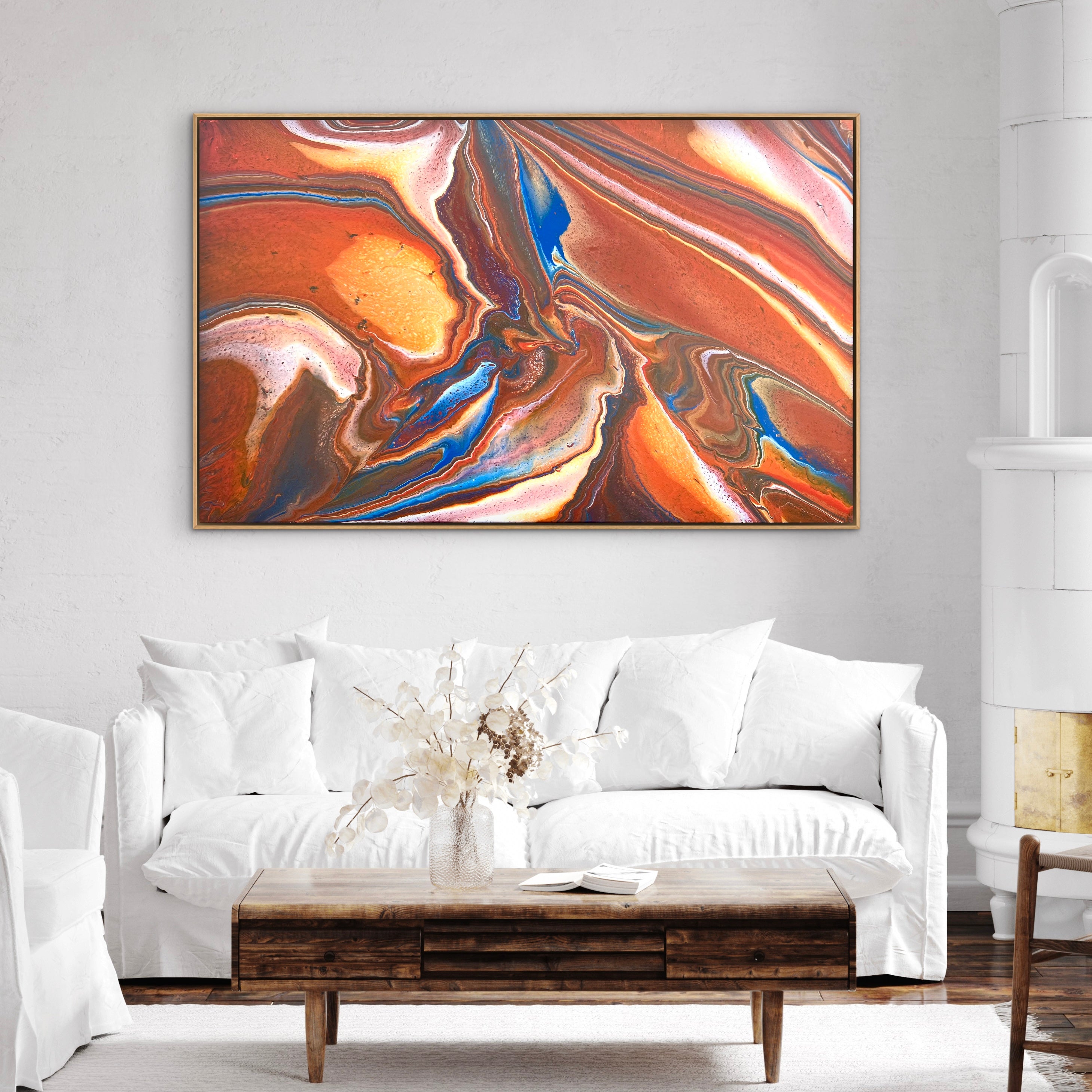 Outback Stay 160cm x 100cm Abstract Art Painting