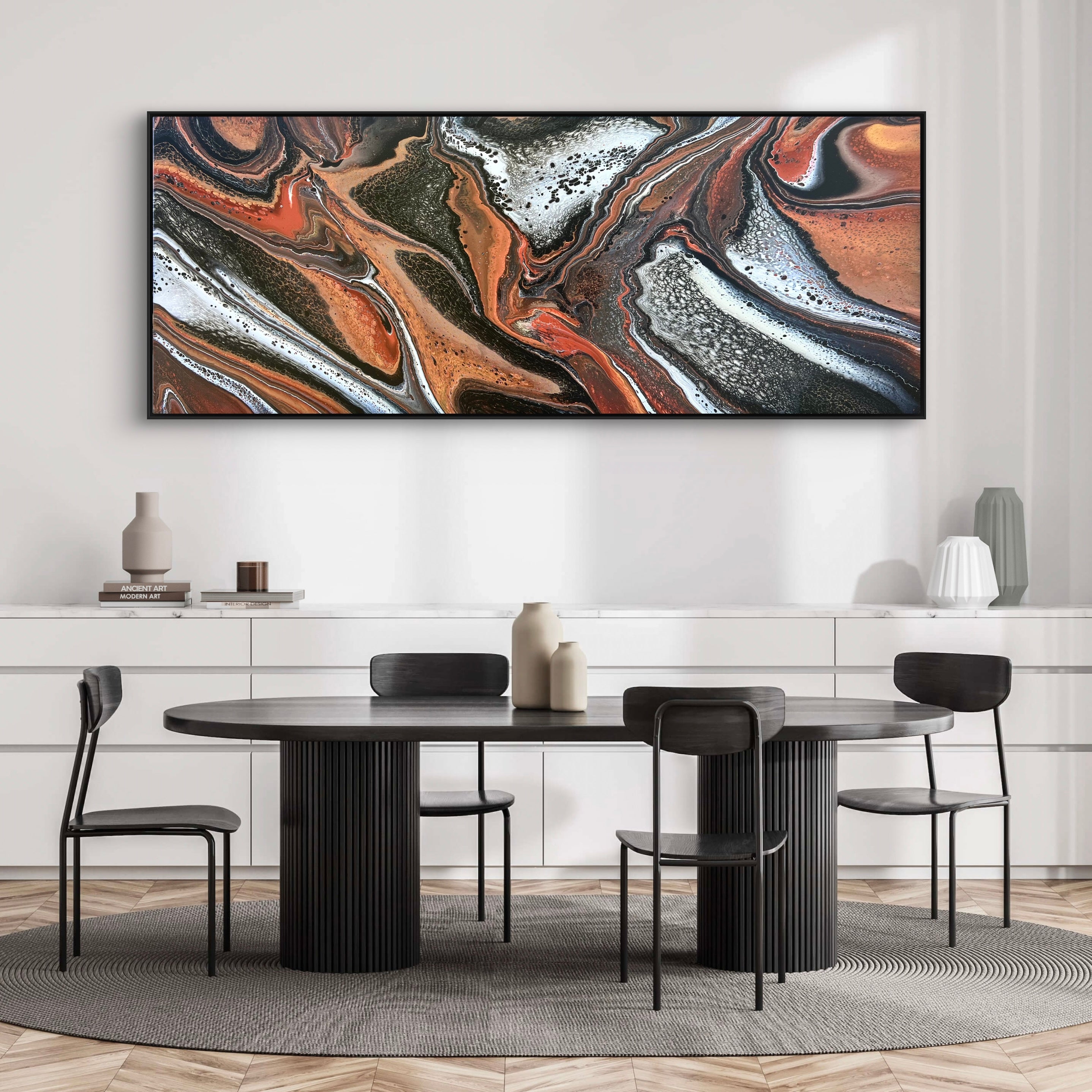 Divergence 200cm x 80cm Abstract Art Painting (SOLD)