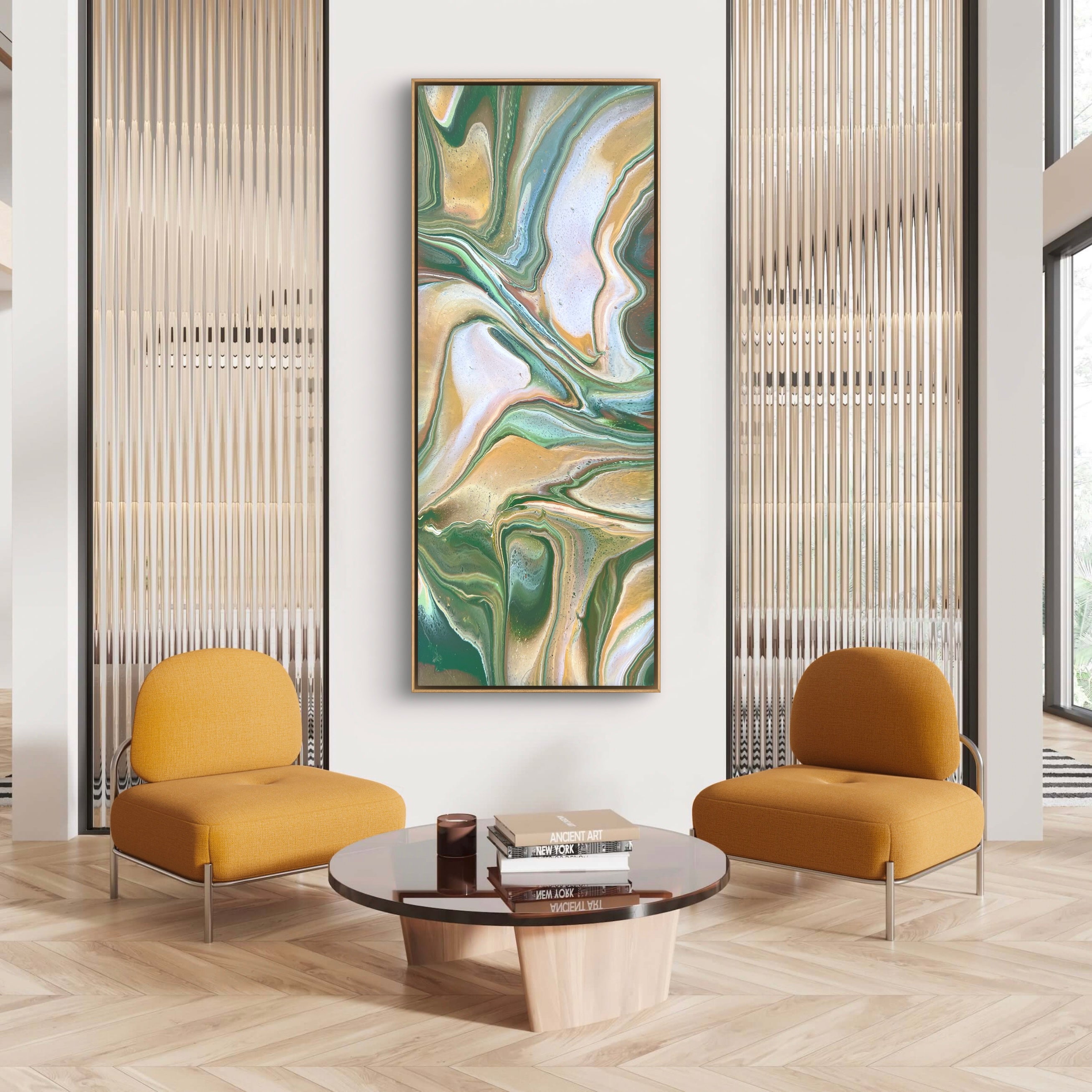 Sanctuary 200cm x 80cm Abstract Art Painting