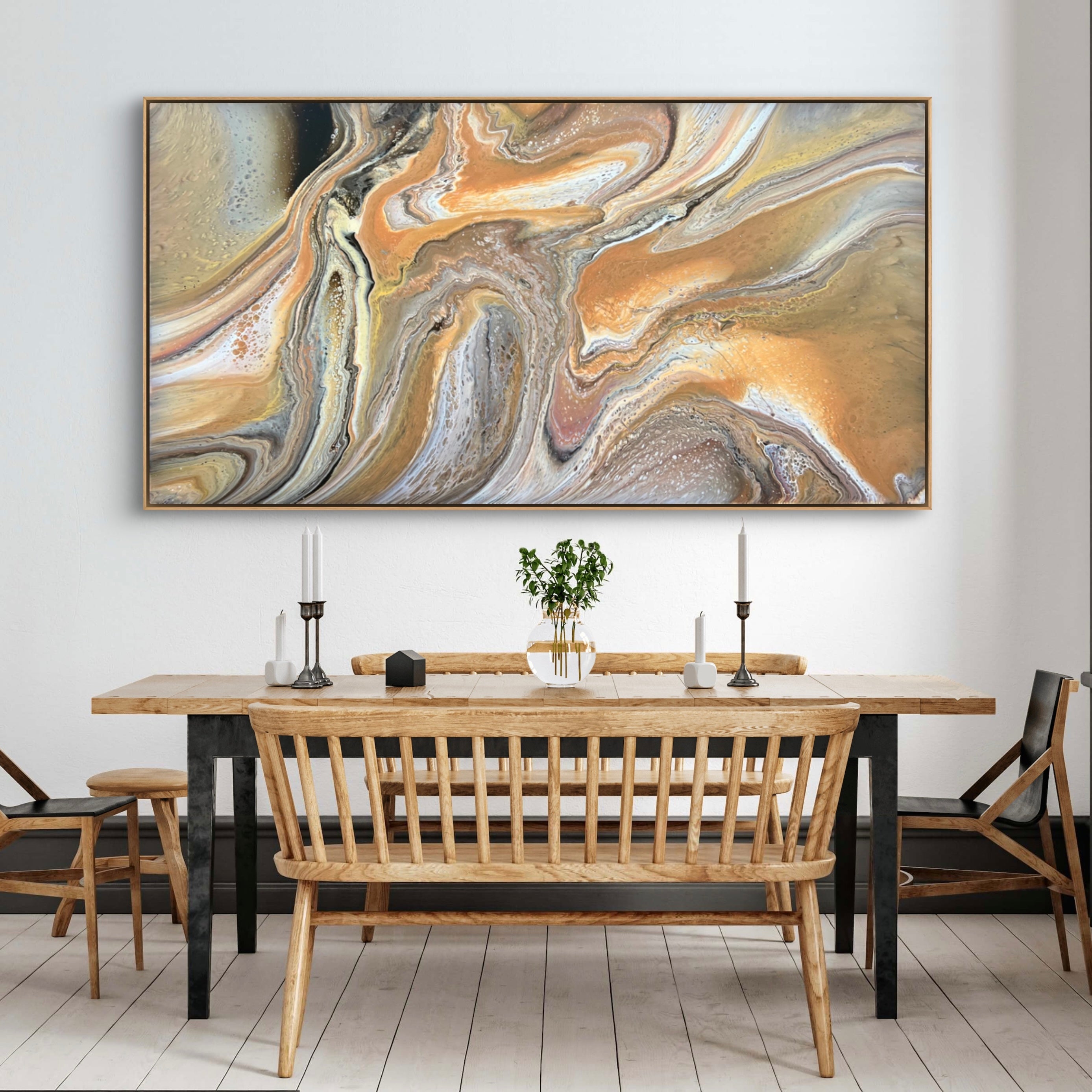 Rustic Seclusion 190cm x 100cm Abstract Art Painting