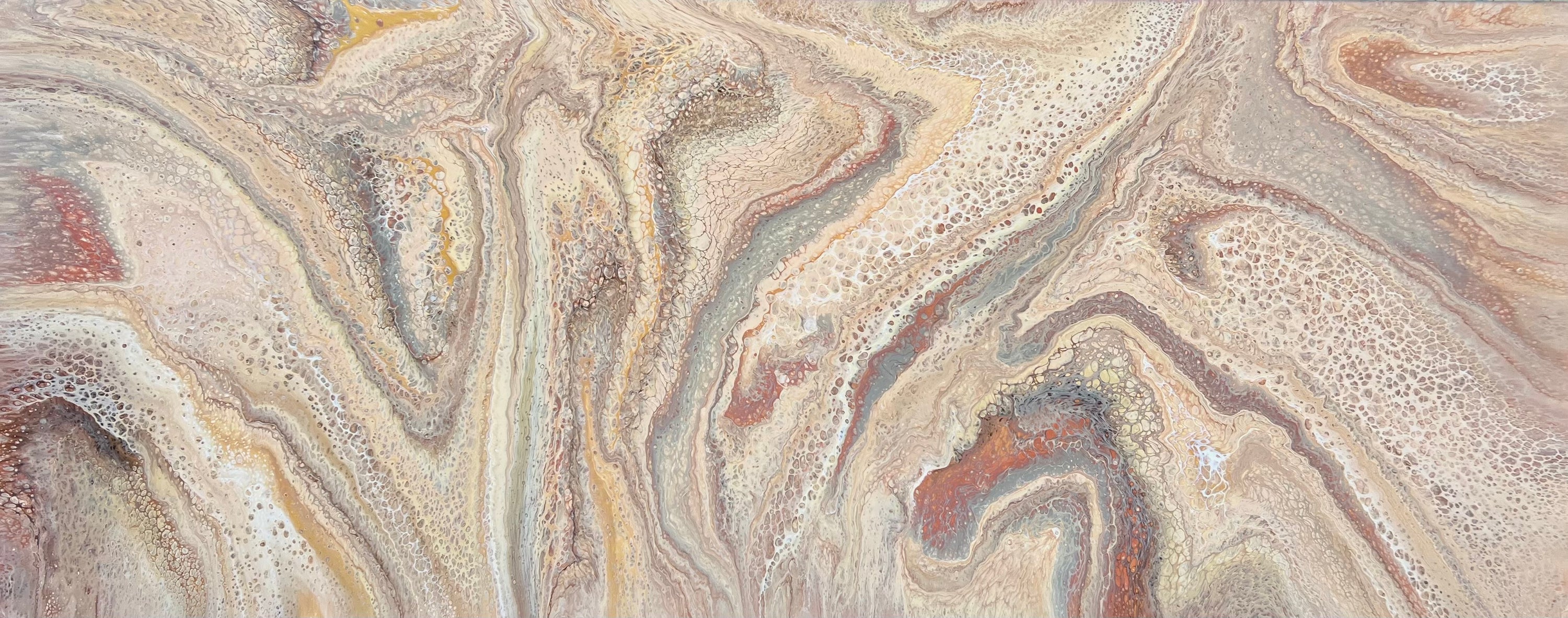 Desert Rose 200cm x 80cm Abstract Art Painting