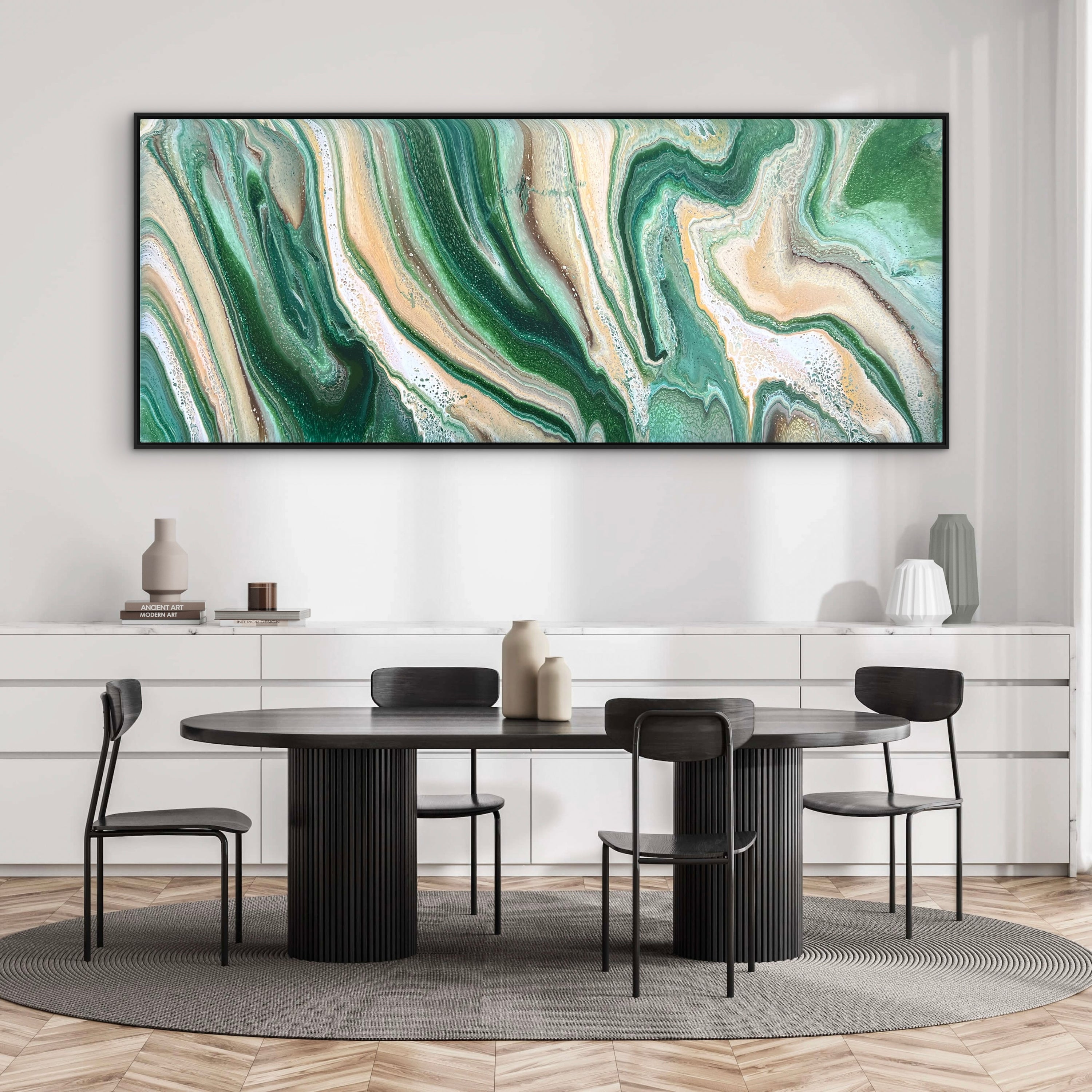 Aetherwood 240cm x 100cm Abstract Art Painting