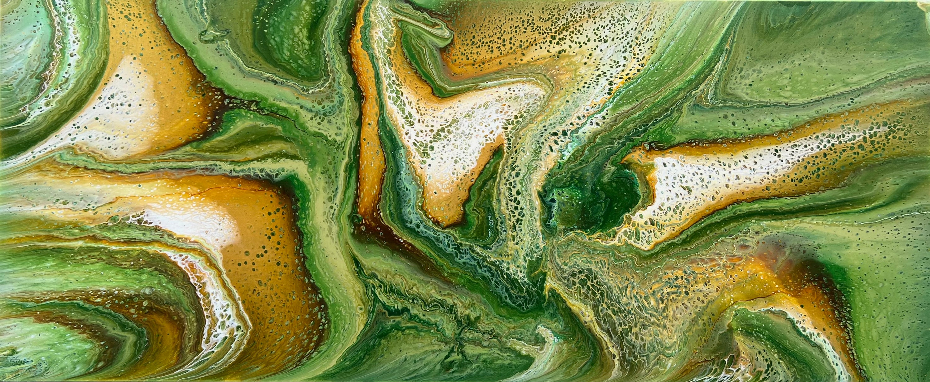 The Tropics 240cm x 100cm Abstract Art Painting (SOLD)