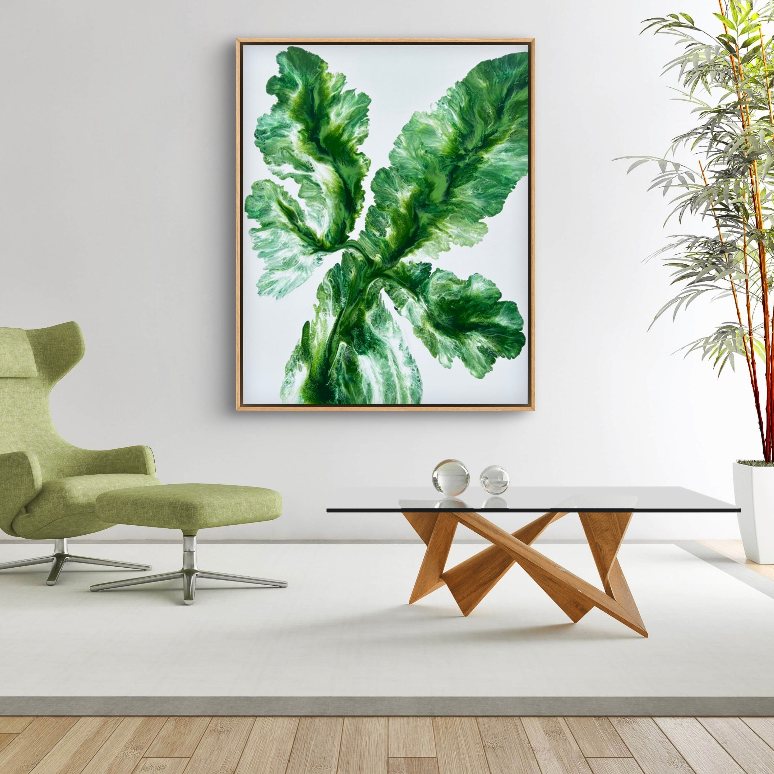 Tropical Palm 120cm x 150cm Palm Tree Art Painting