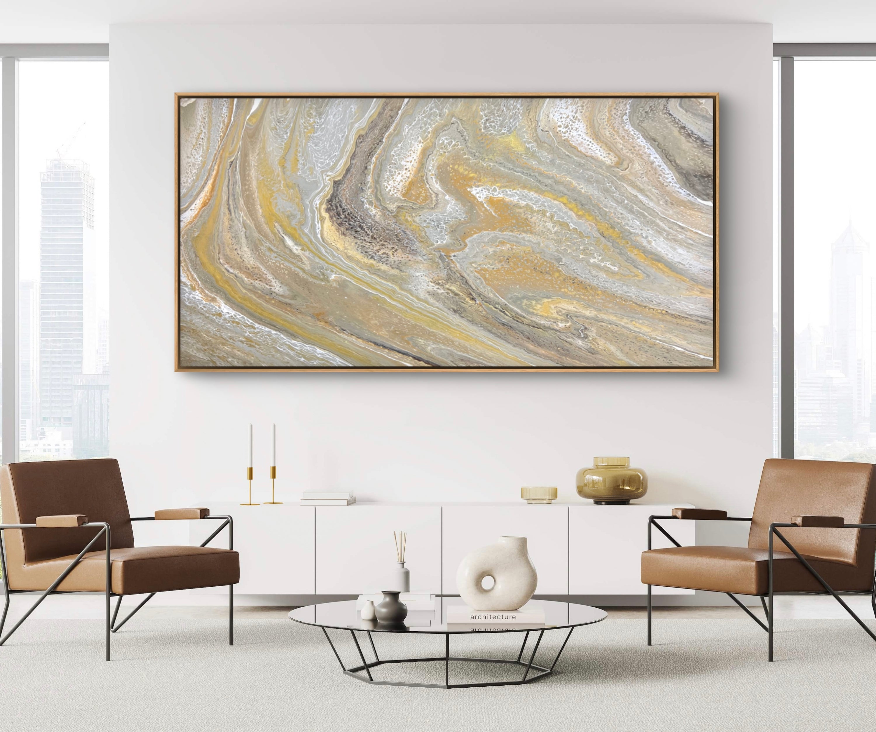 Natural Harmony 190cm x 100cm Abstract Art Painting