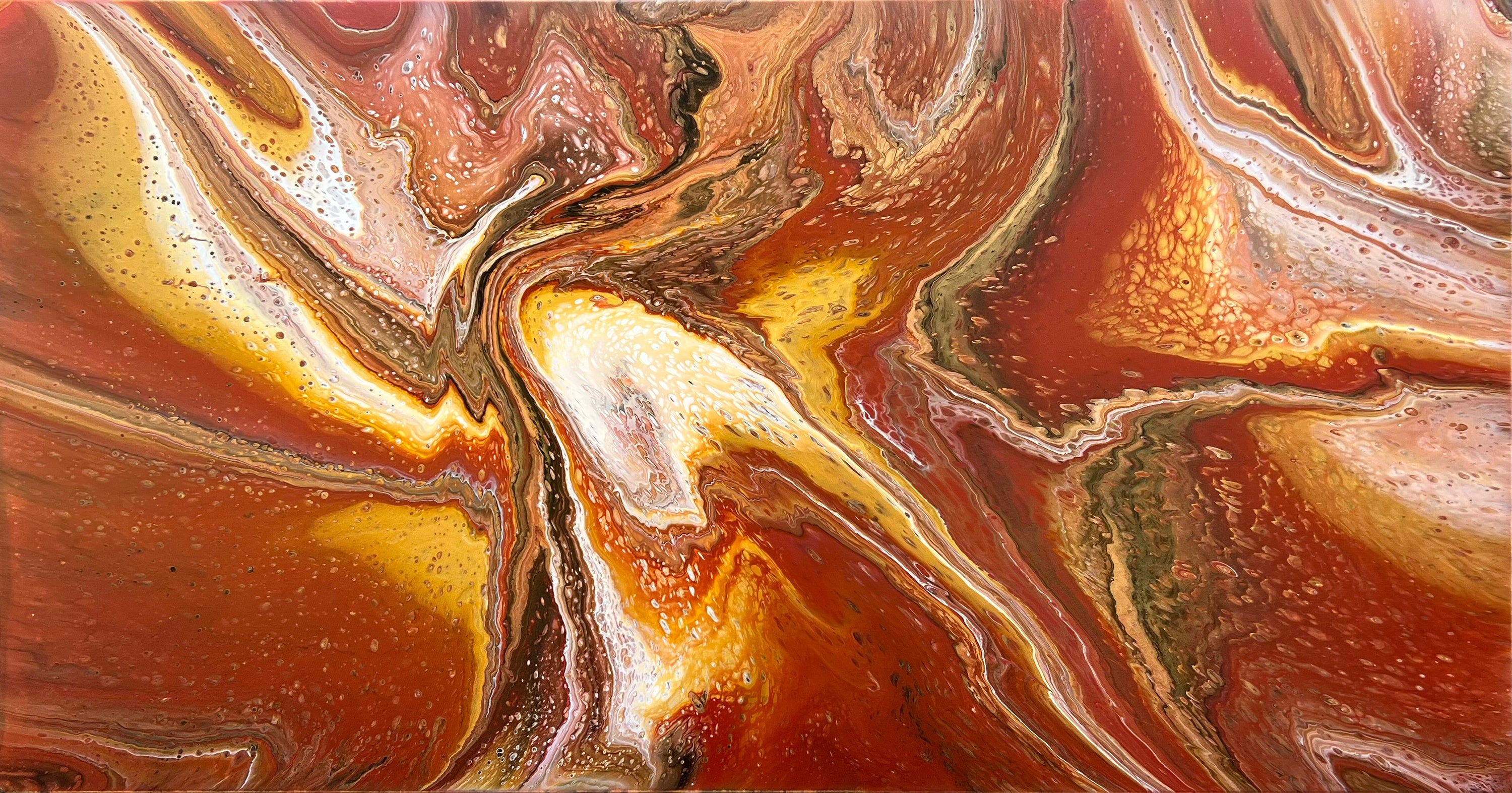 Phoenix Rising 190cm x 100cm Abstract Art Painting