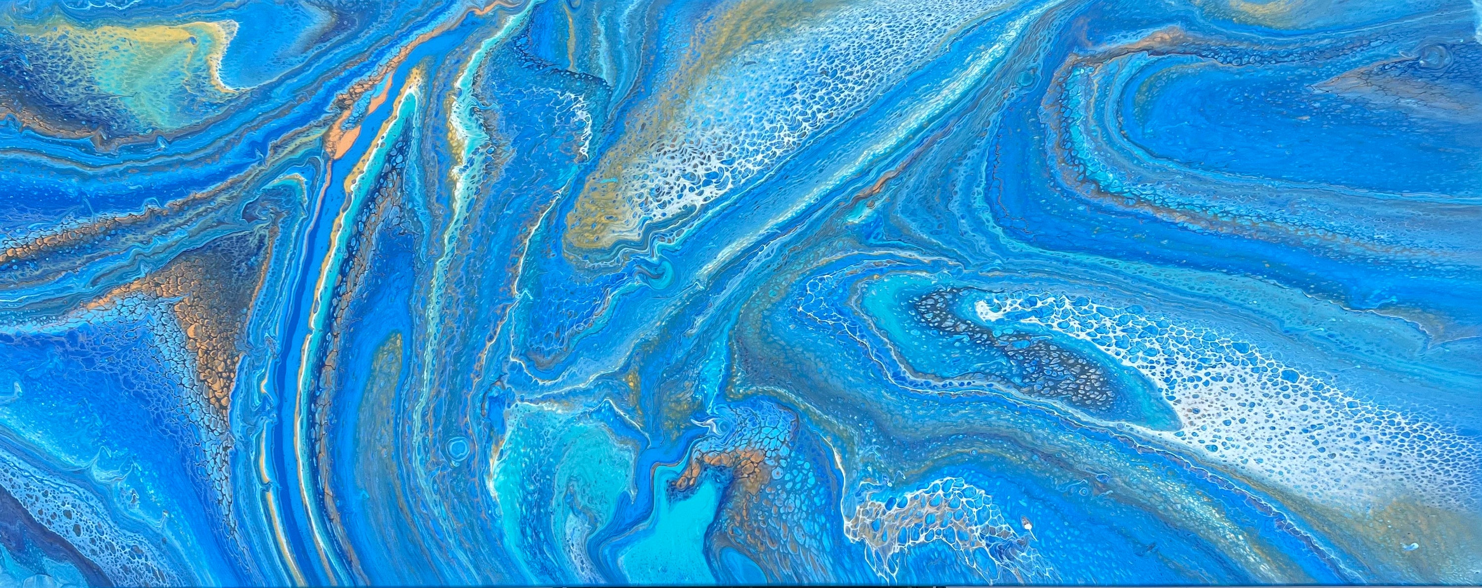 Eternal Tide 200cm x 80cm Abstract Art Painting