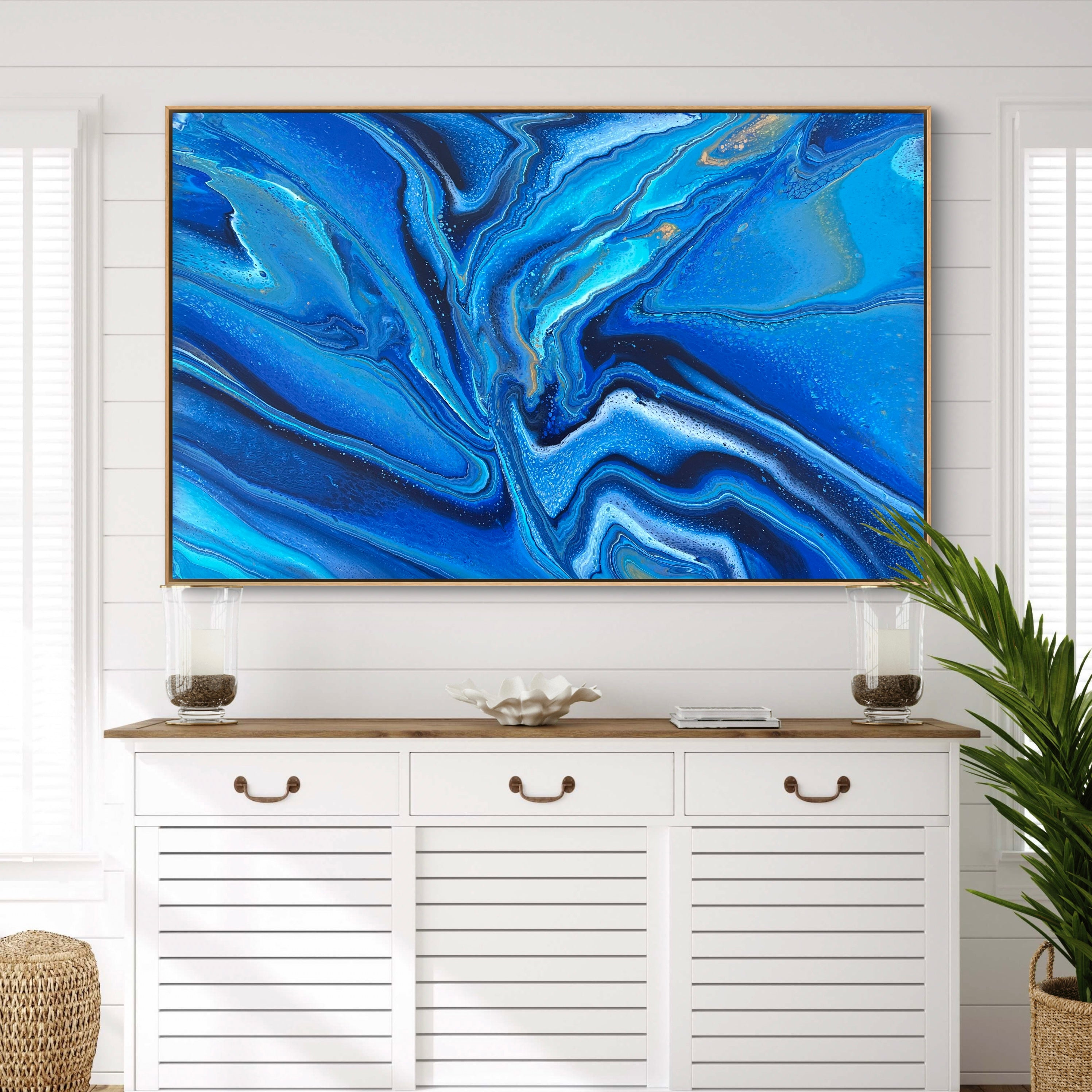 Ocean Escape 160cm x 100cm Abstract Art Painting (SOLD)