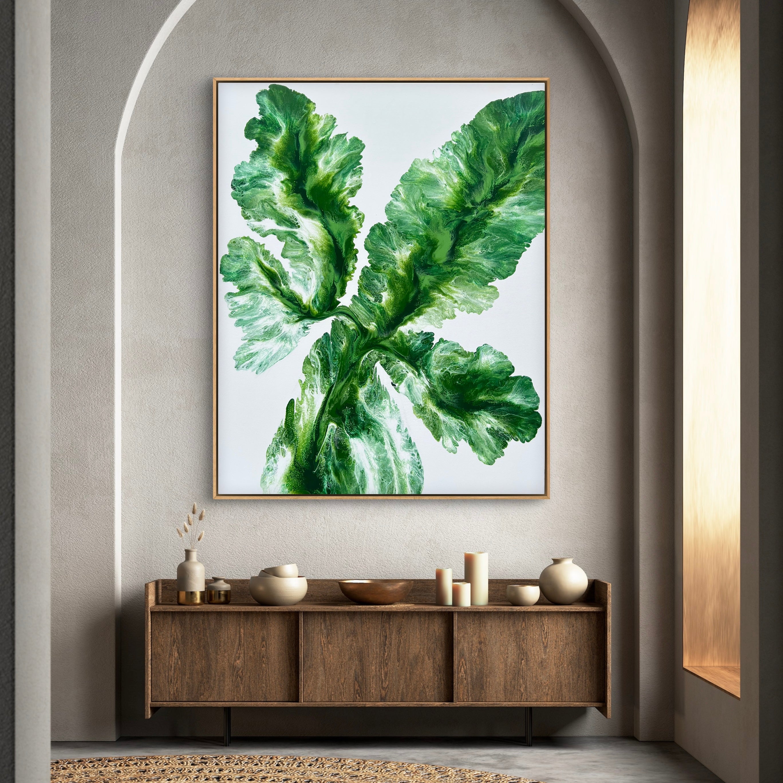 Tropical Palm 120cm x 150cm Palm Tree Art Painting