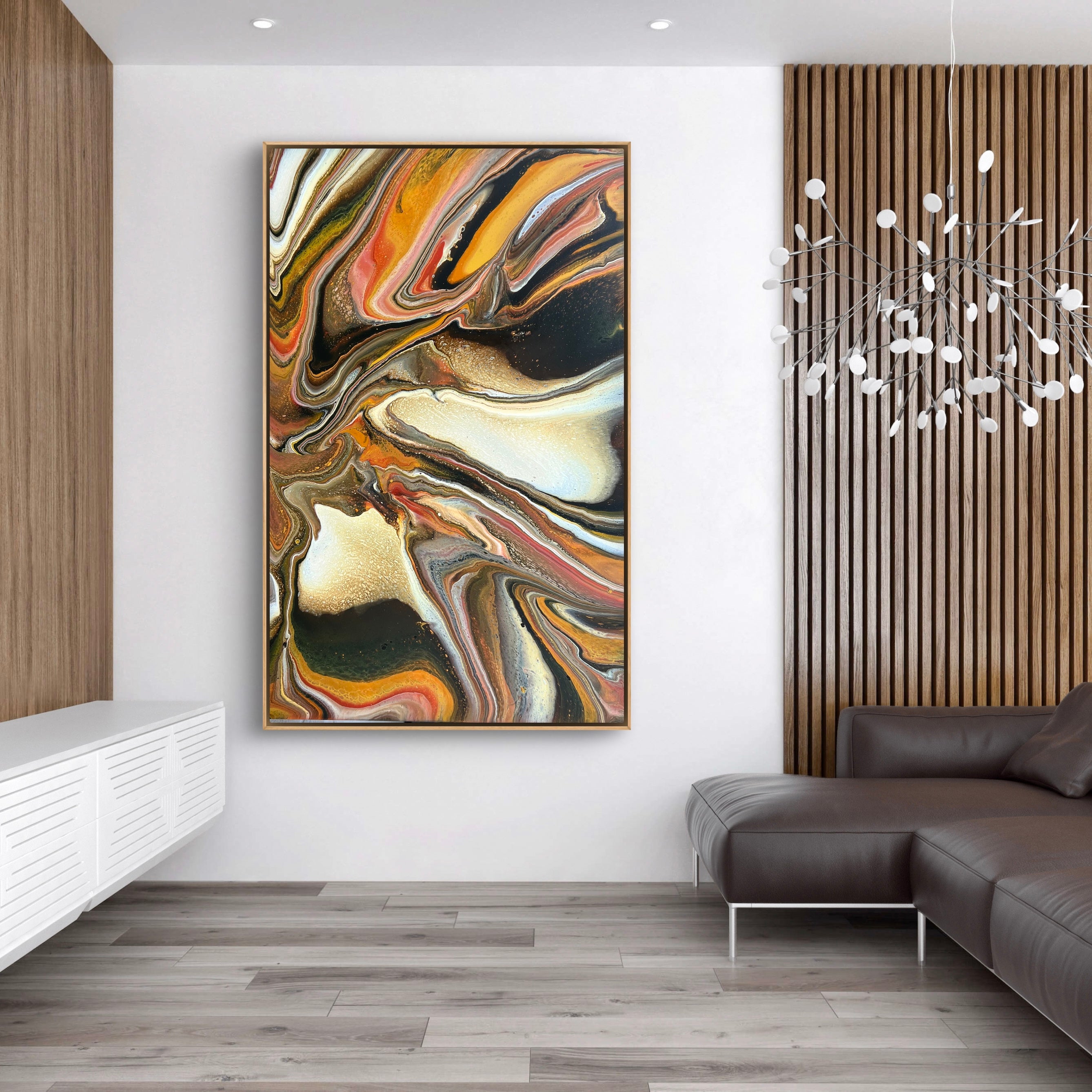 Outback Rune 160cm x 100cm Abstract Art Painting