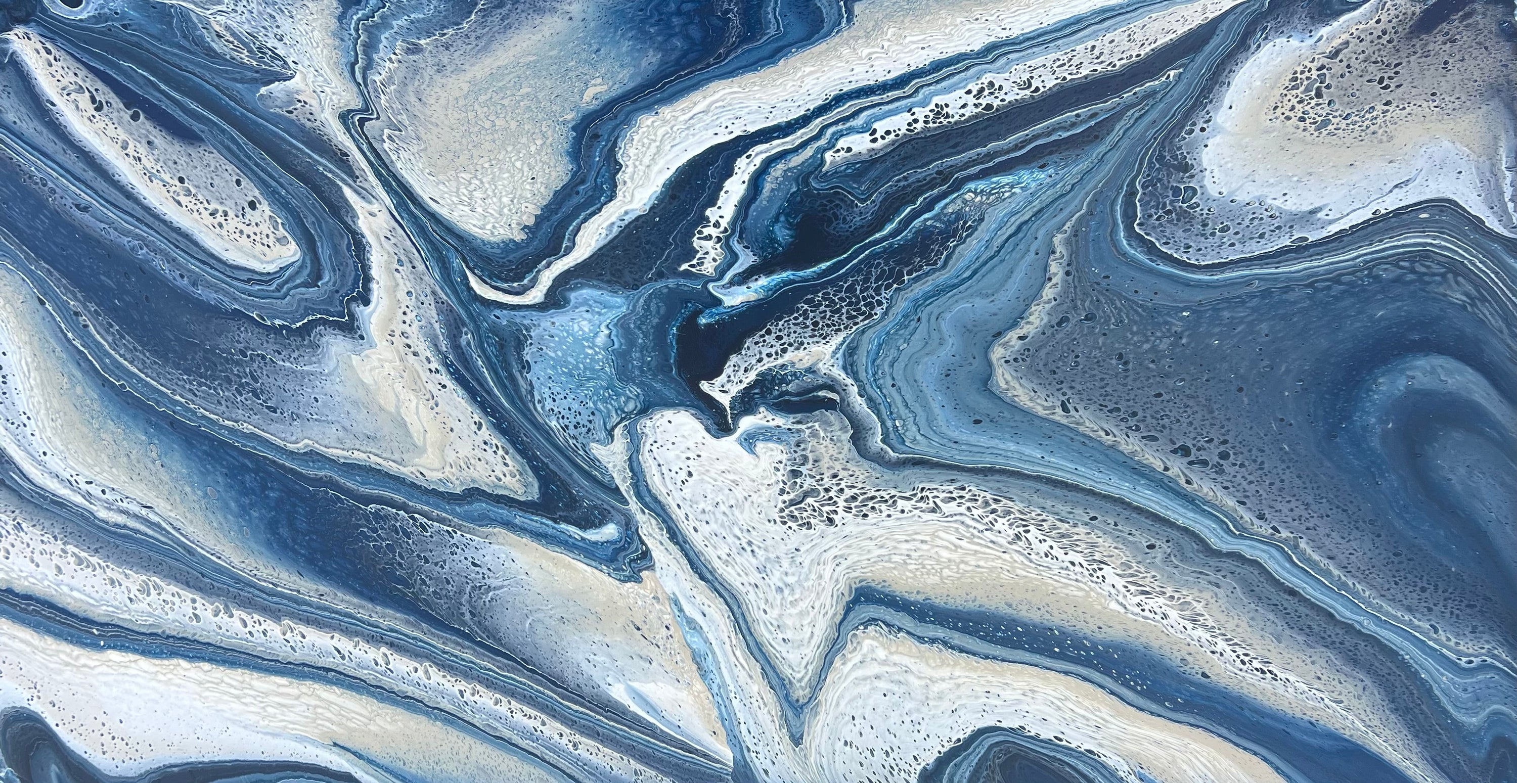 Hamptons Escape 190cm x 100cm Abstract Art Painting