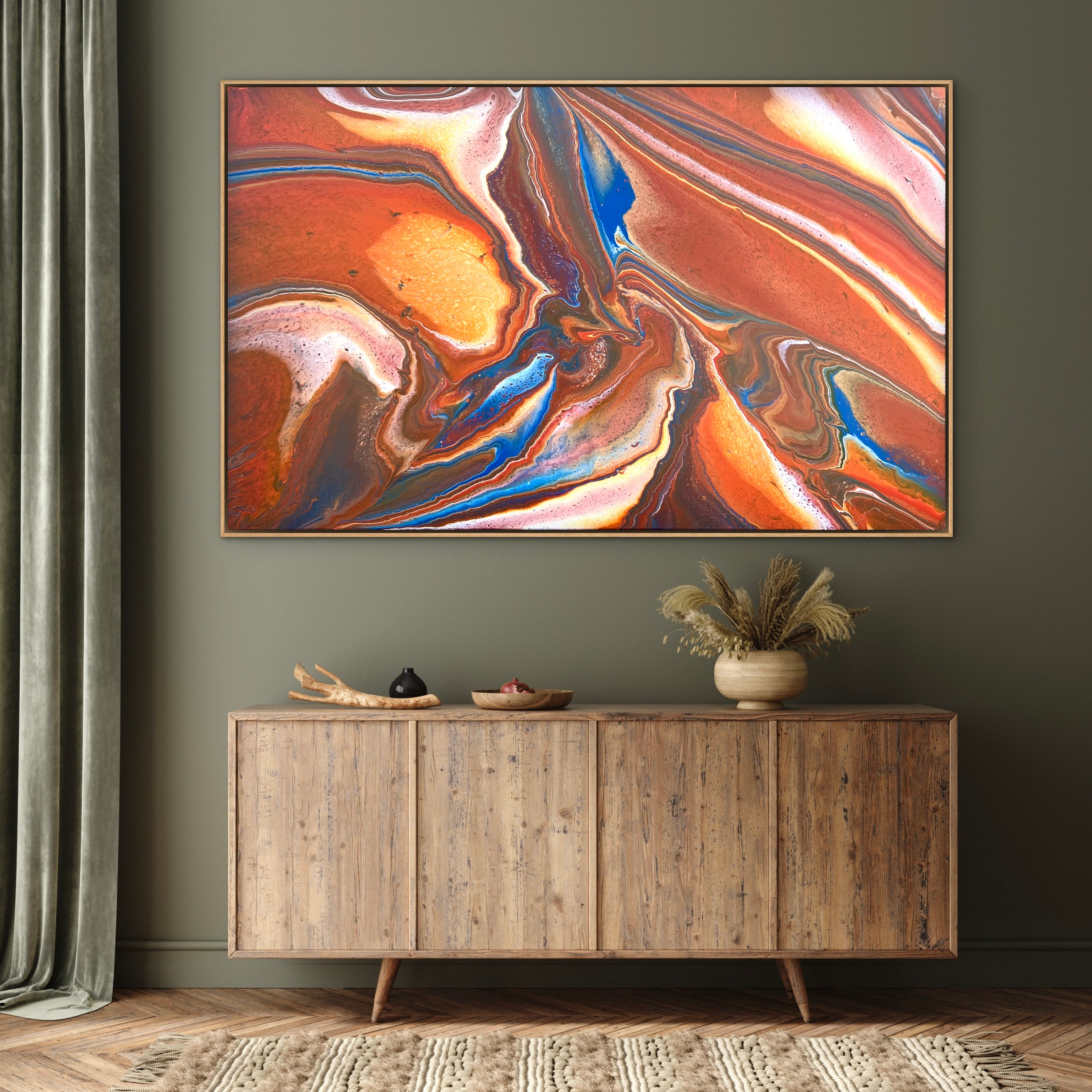 Outback Stay 160cm x 100cm Abstract Art Painting