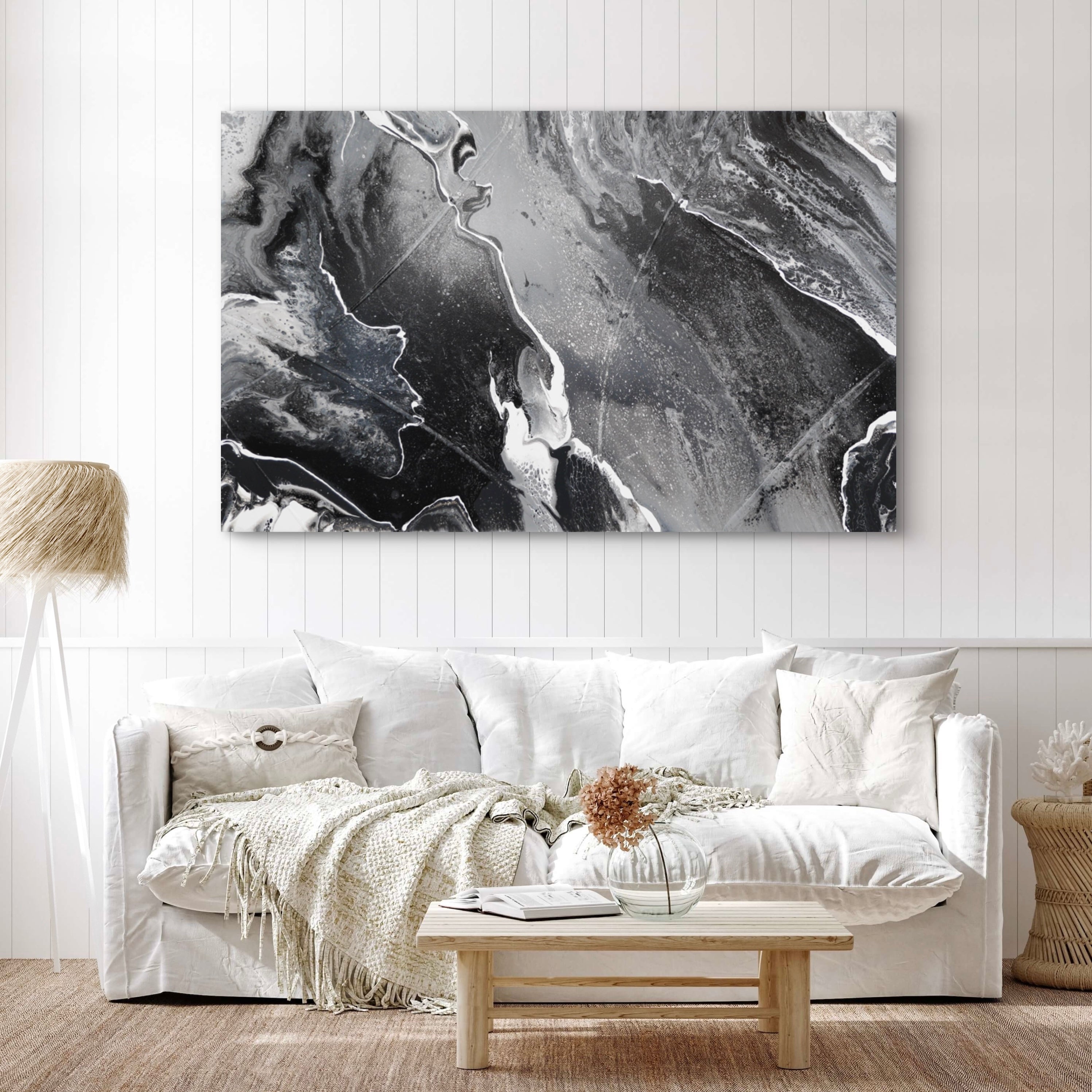 Marbled Moment 160cm x 100cm Textured Abstract Art Painting