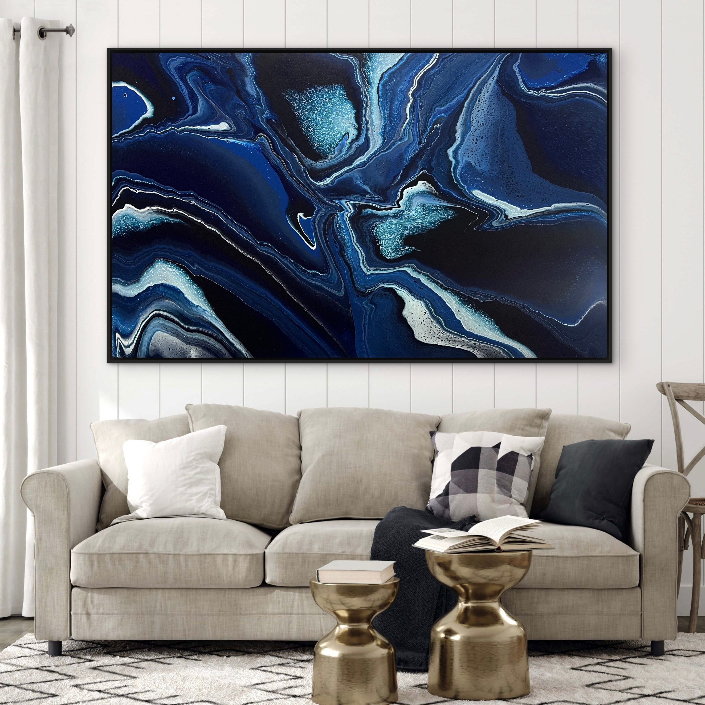 Dark Aura 160cm x 100cm Abstract Art Painting