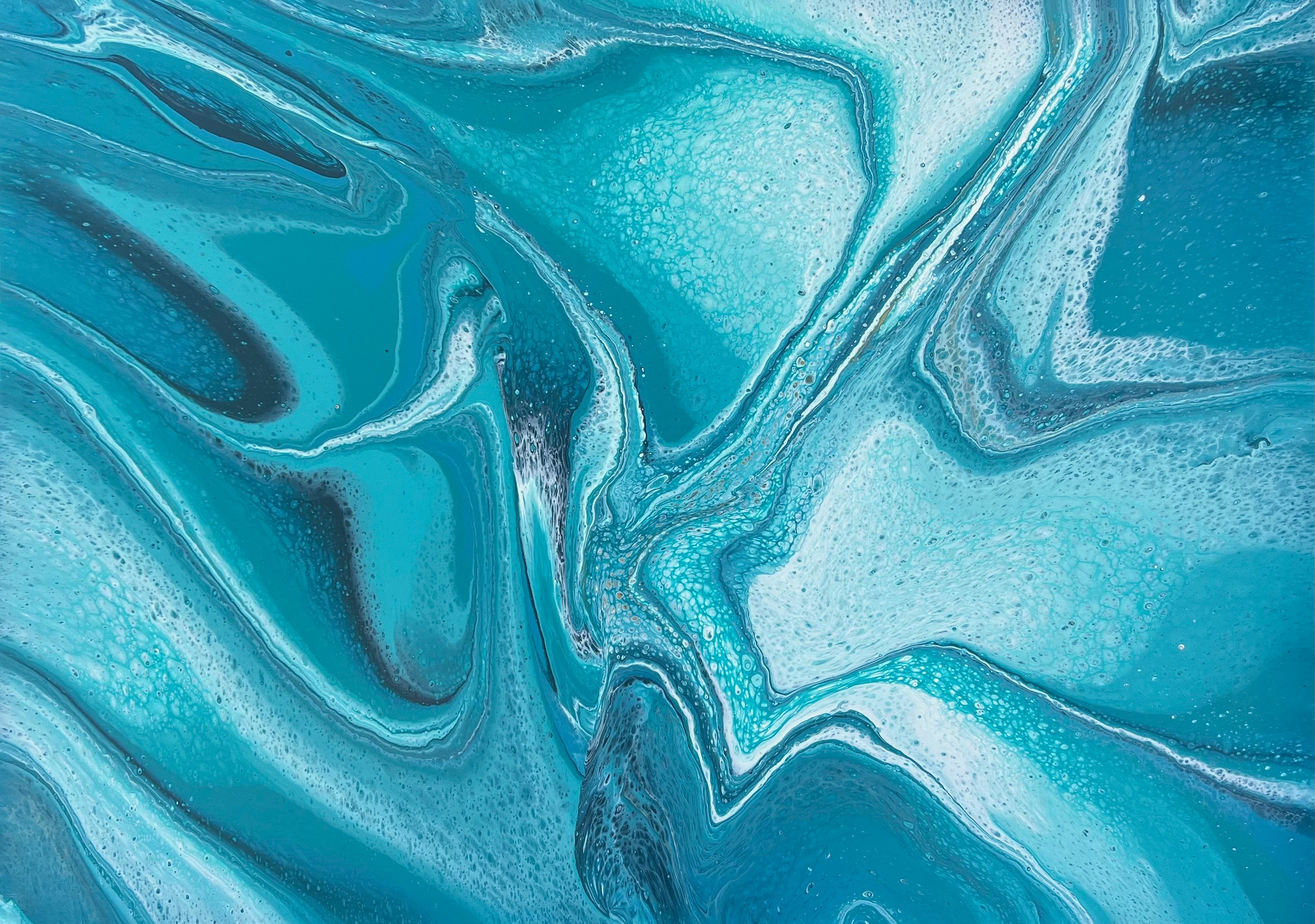 Aquatica 140cm x 100cm Abstract Art Painting