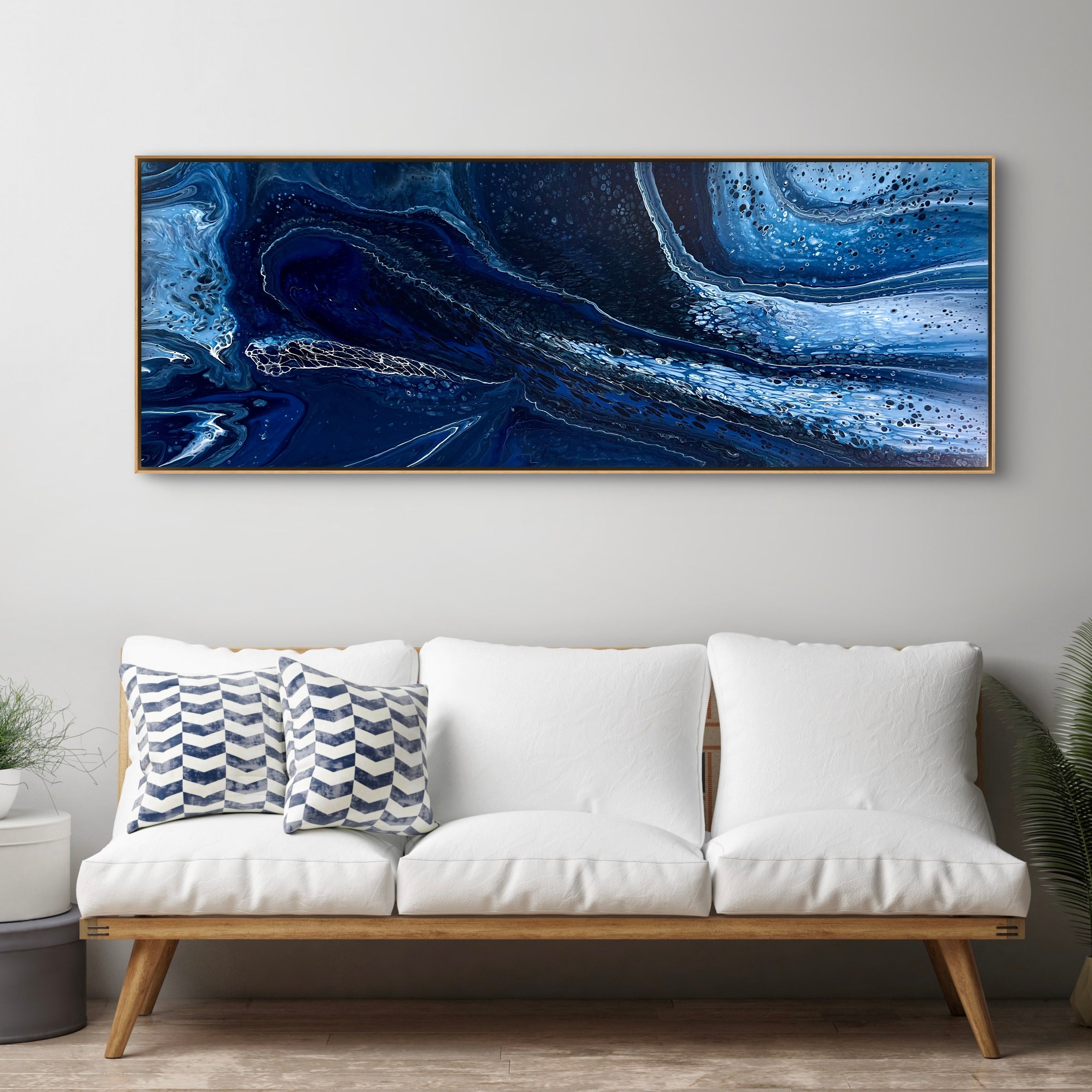 Midnight Dreams 160cm x 60cm Abstract Art Painting