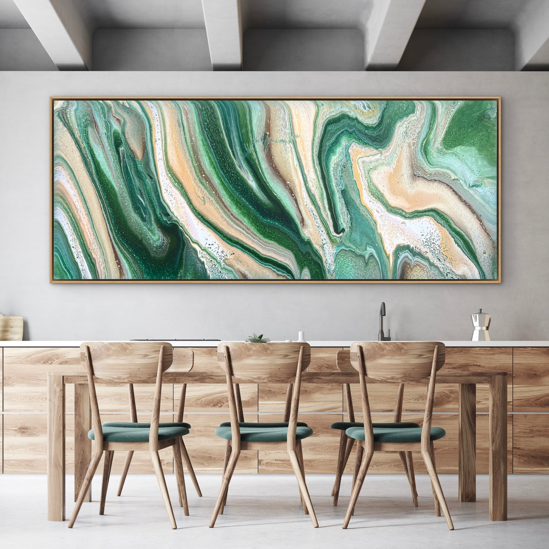 Aetherwood 240cm x 100cm Abstract Art Painting