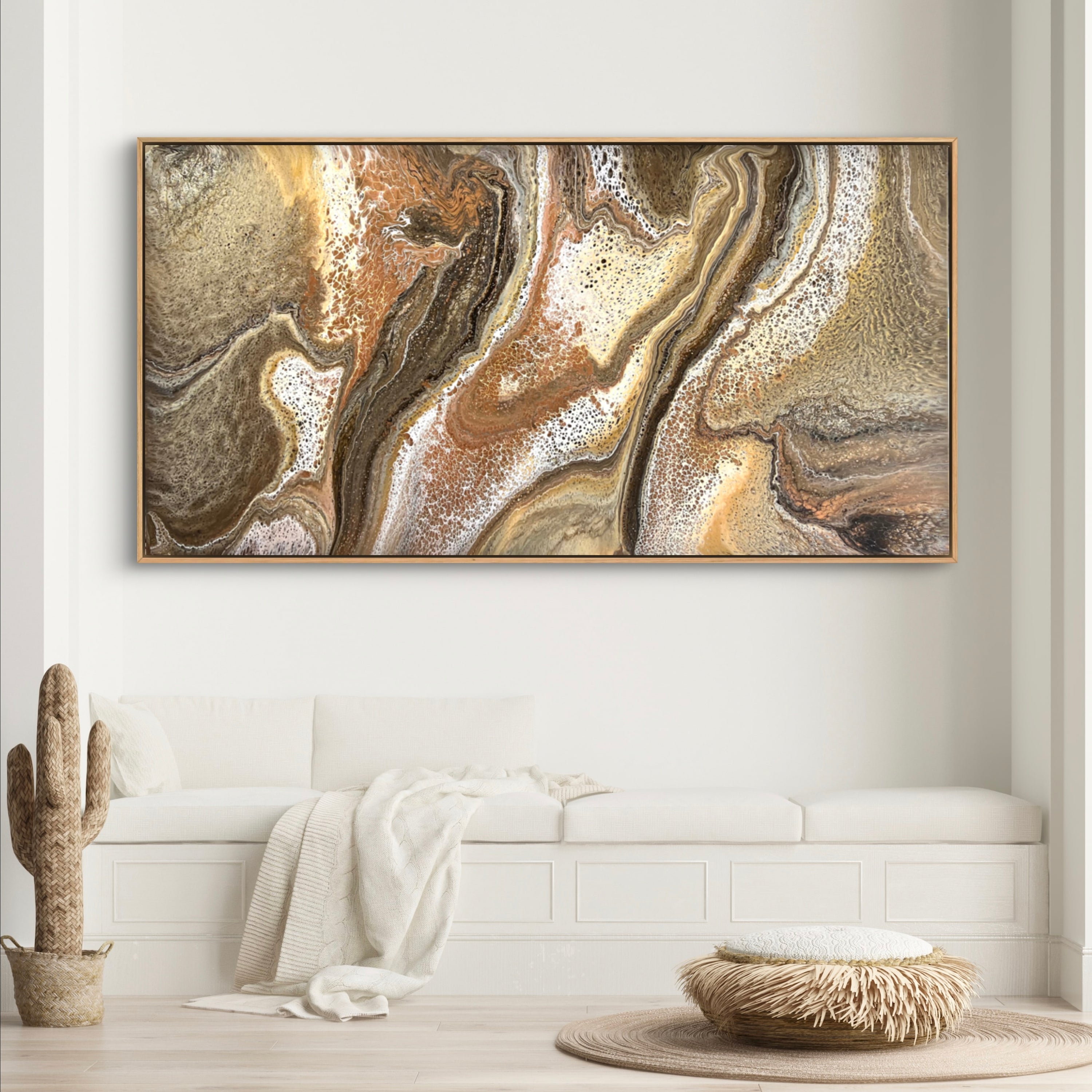 Allure 190cm x 100cm Abstract Art Painting (SOLD)