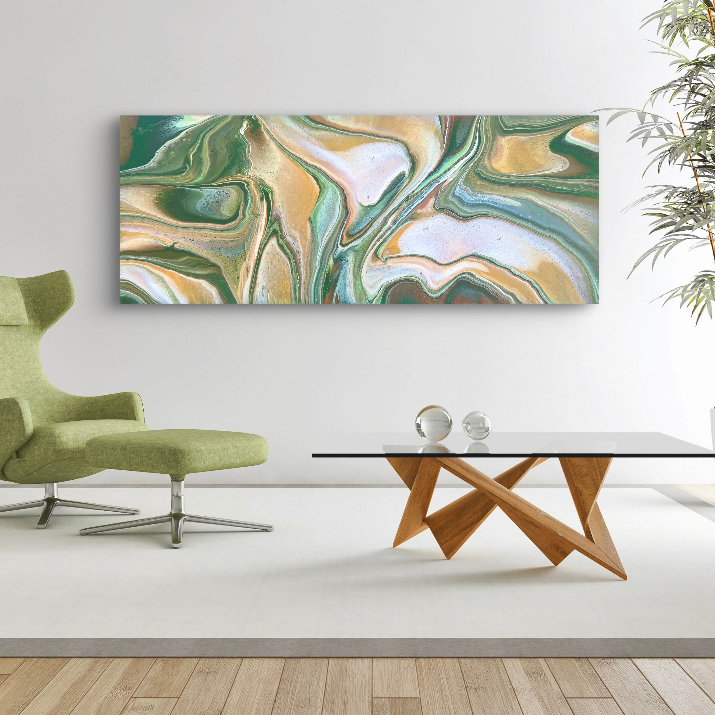 Sanctuary 200cm x 80cm Abstract Art Painting