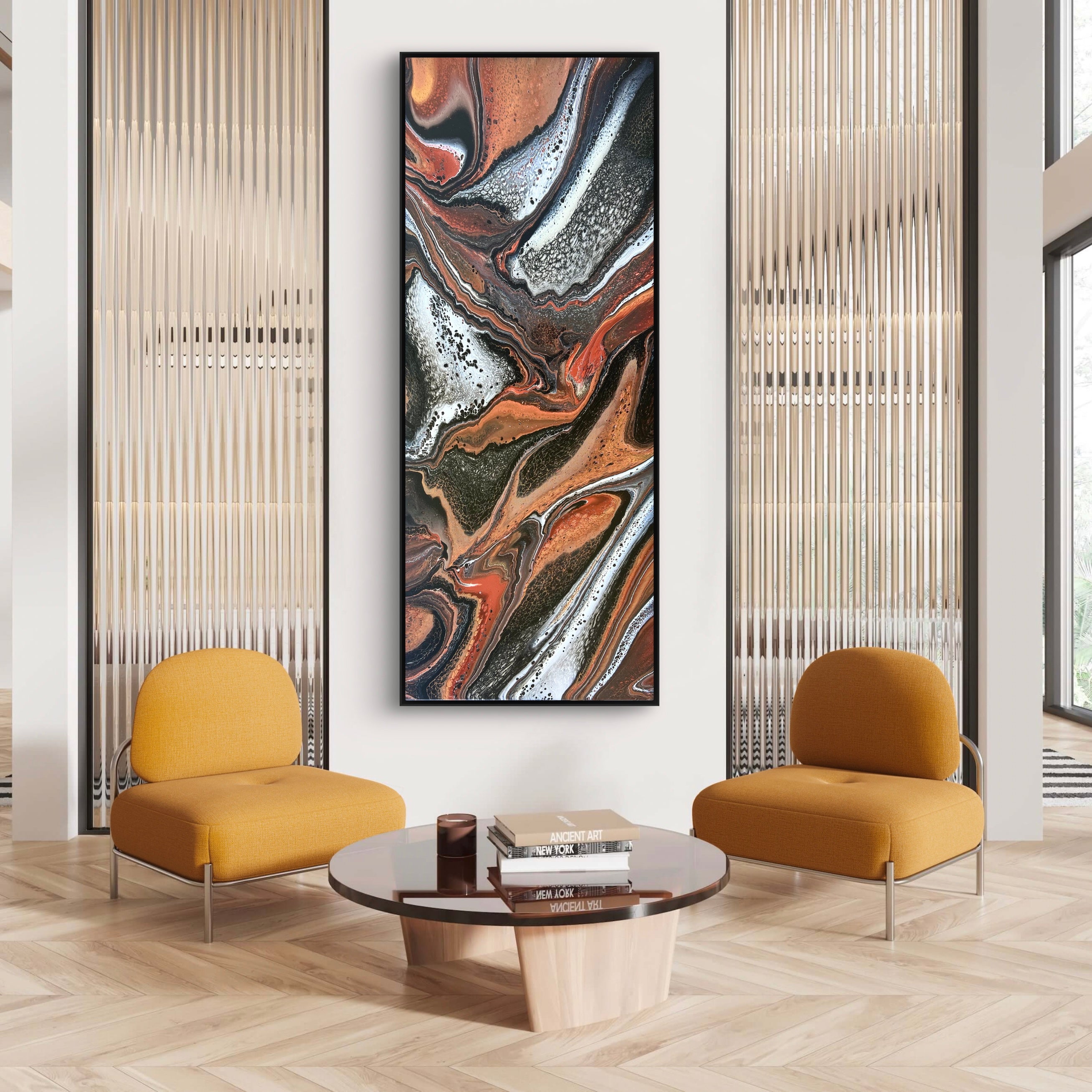 Divergence 200cm x 80cm Abstract Art Painting (SOLD)