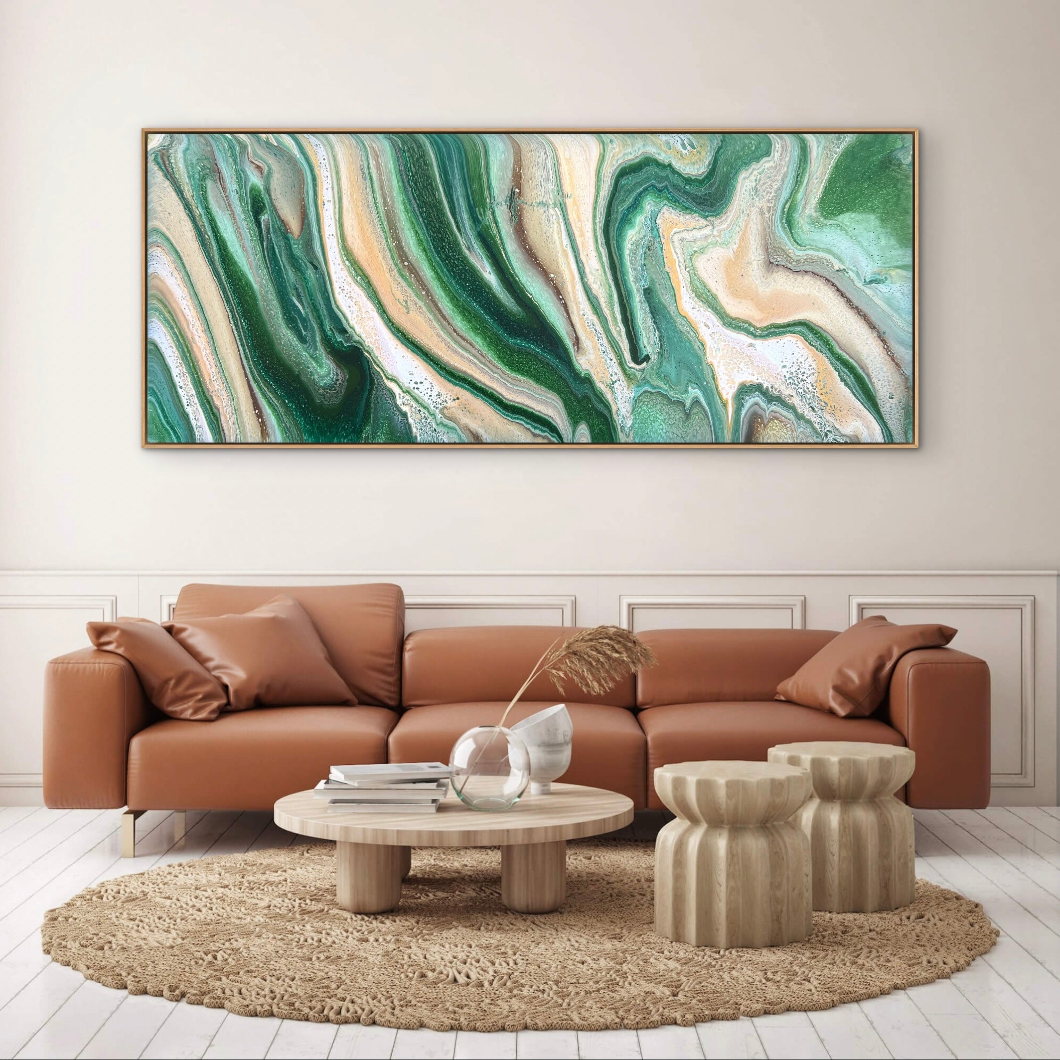 Aetherwood 240cm x 100cm Abstract Art Painting