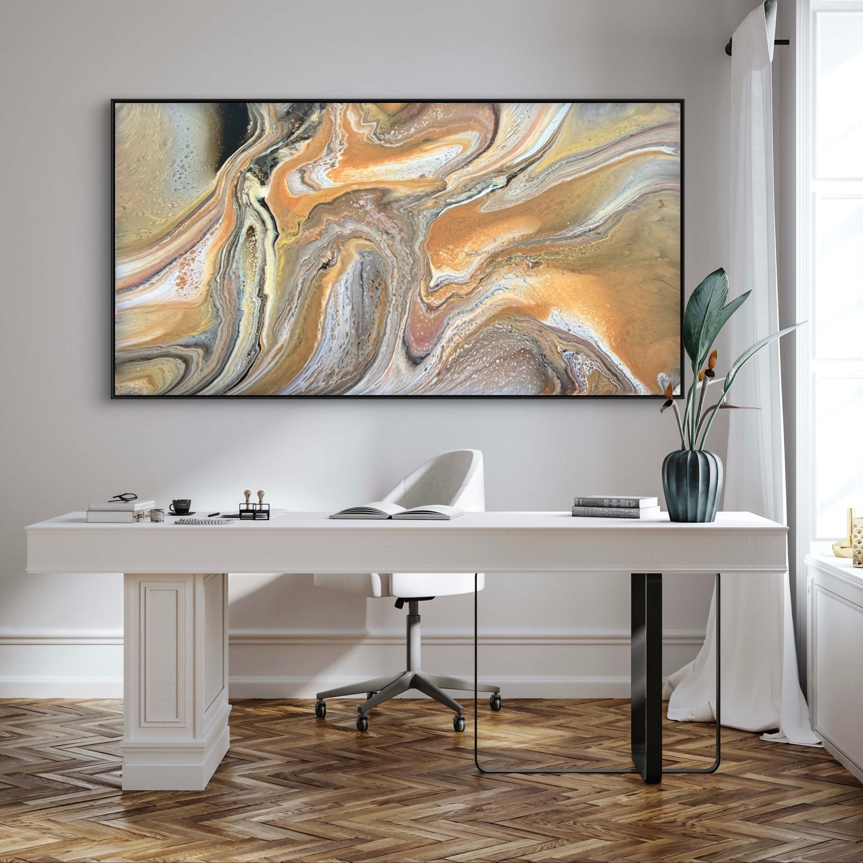 Rustic Seclusion 190cm x 100cm Abstract Art Painting