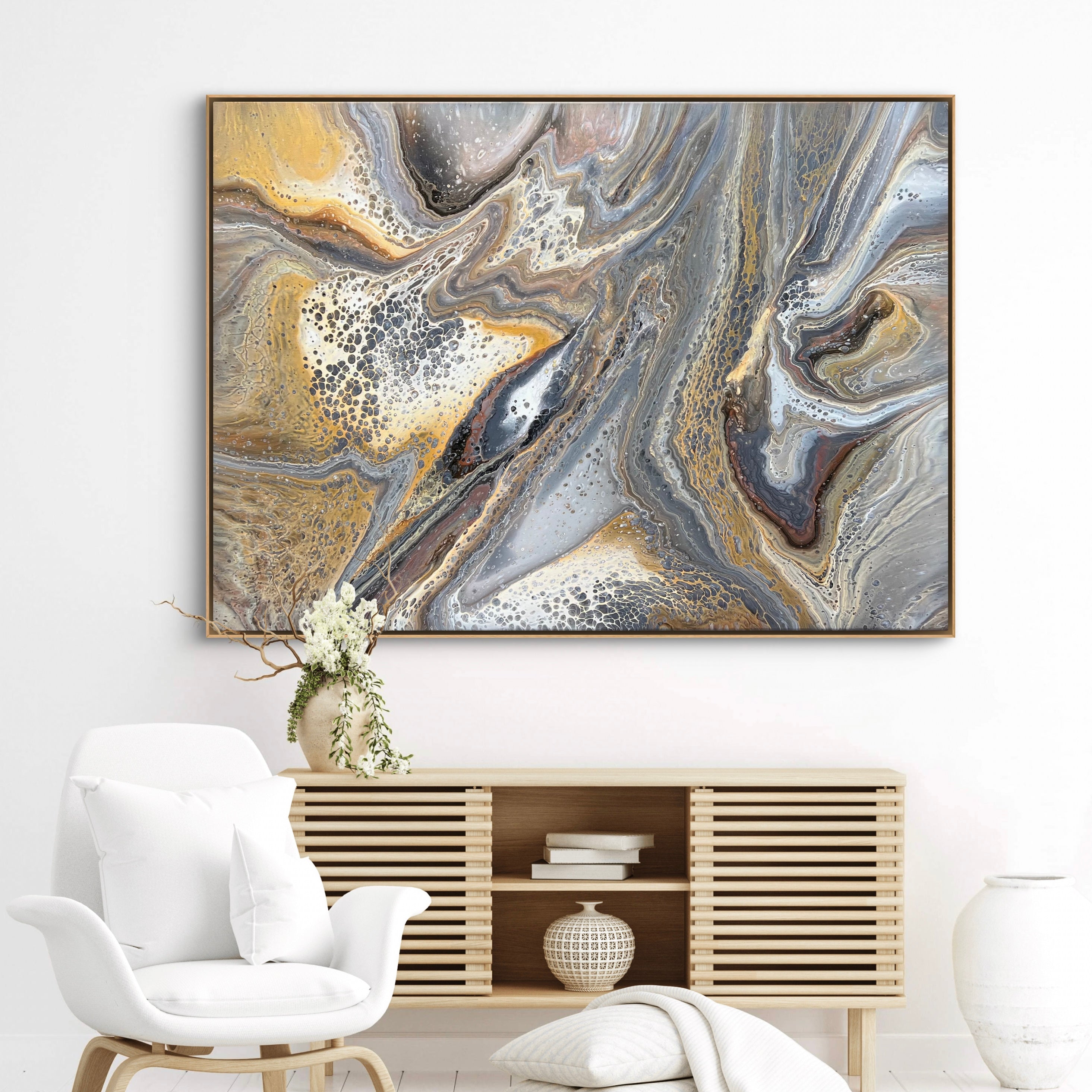 Resonance 140cm x 100cm Abstract Art Painting