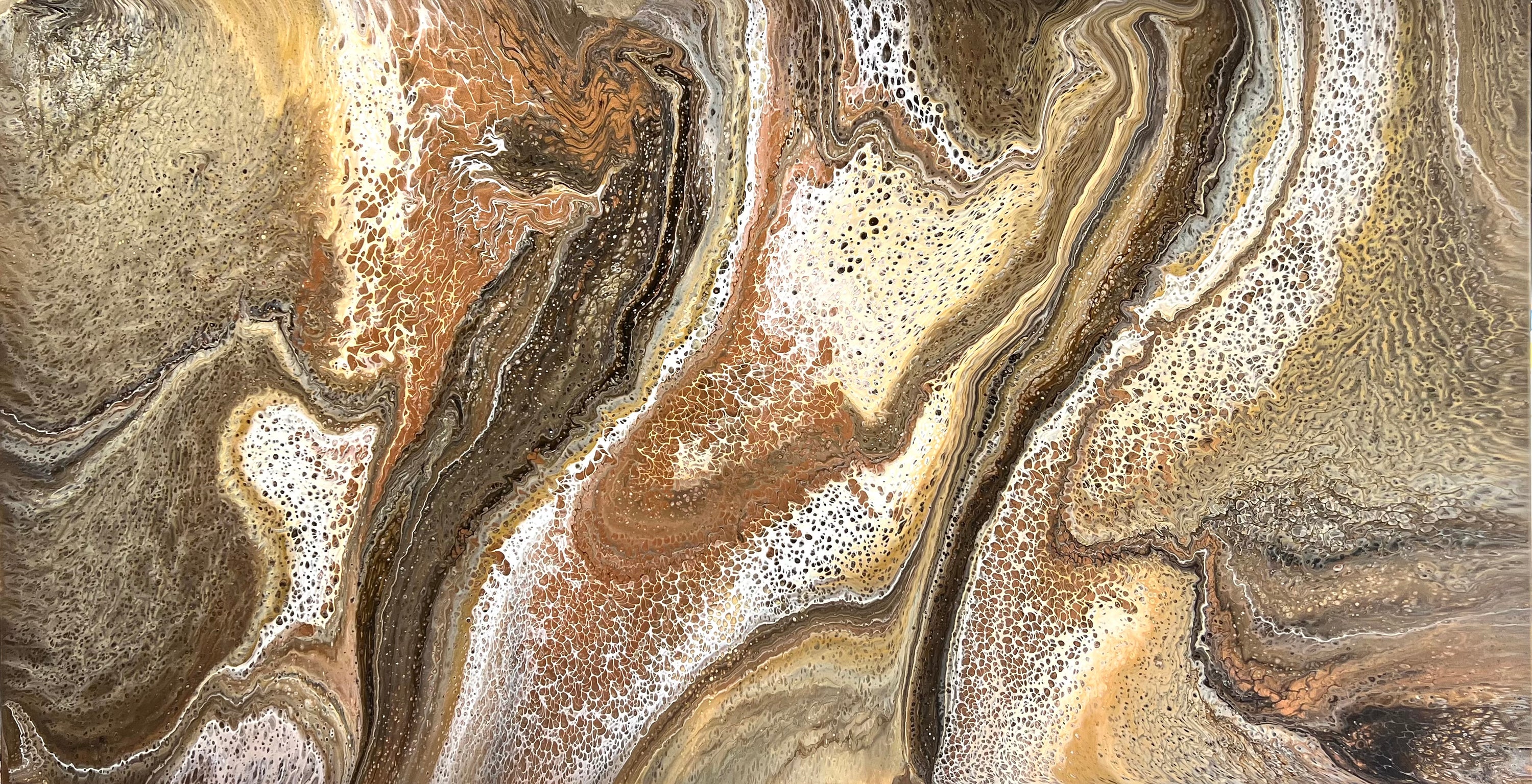 Allure 190cm x 100cm Abstract Art Painting (SOLD)