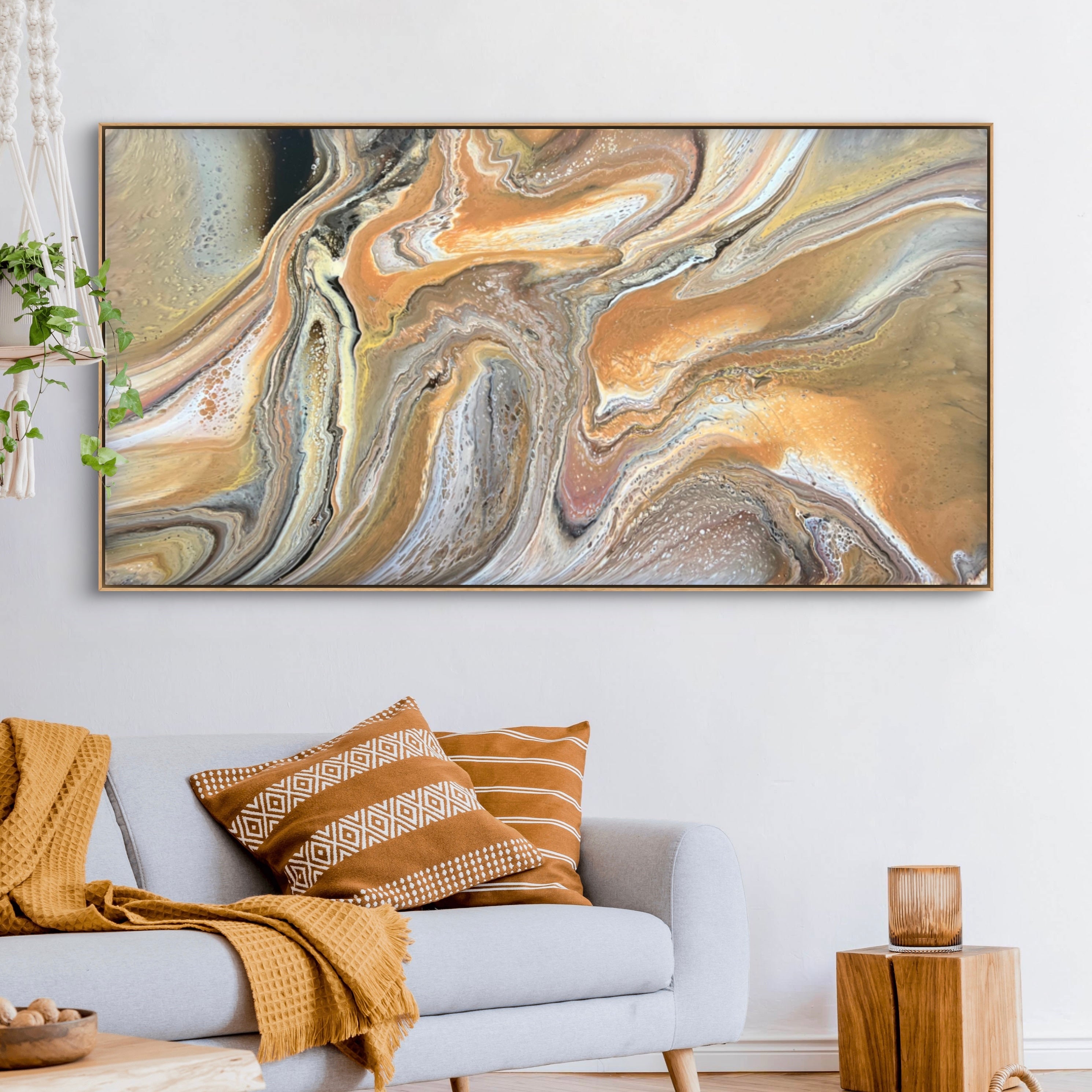 Rustic Seclusion 190cm x 100cm Abstract Art Painting