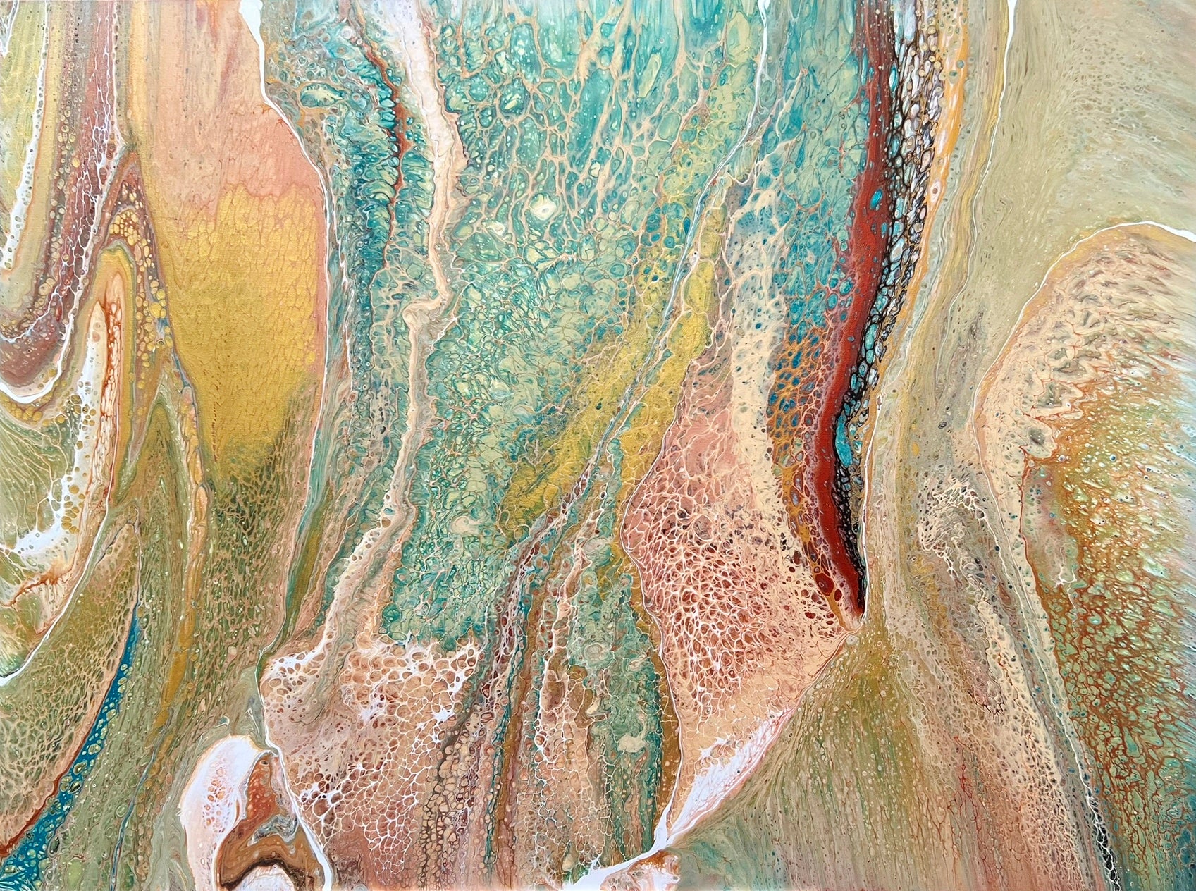 Arcane 122cm x 94cm Abstract Art Painting (SOLD)