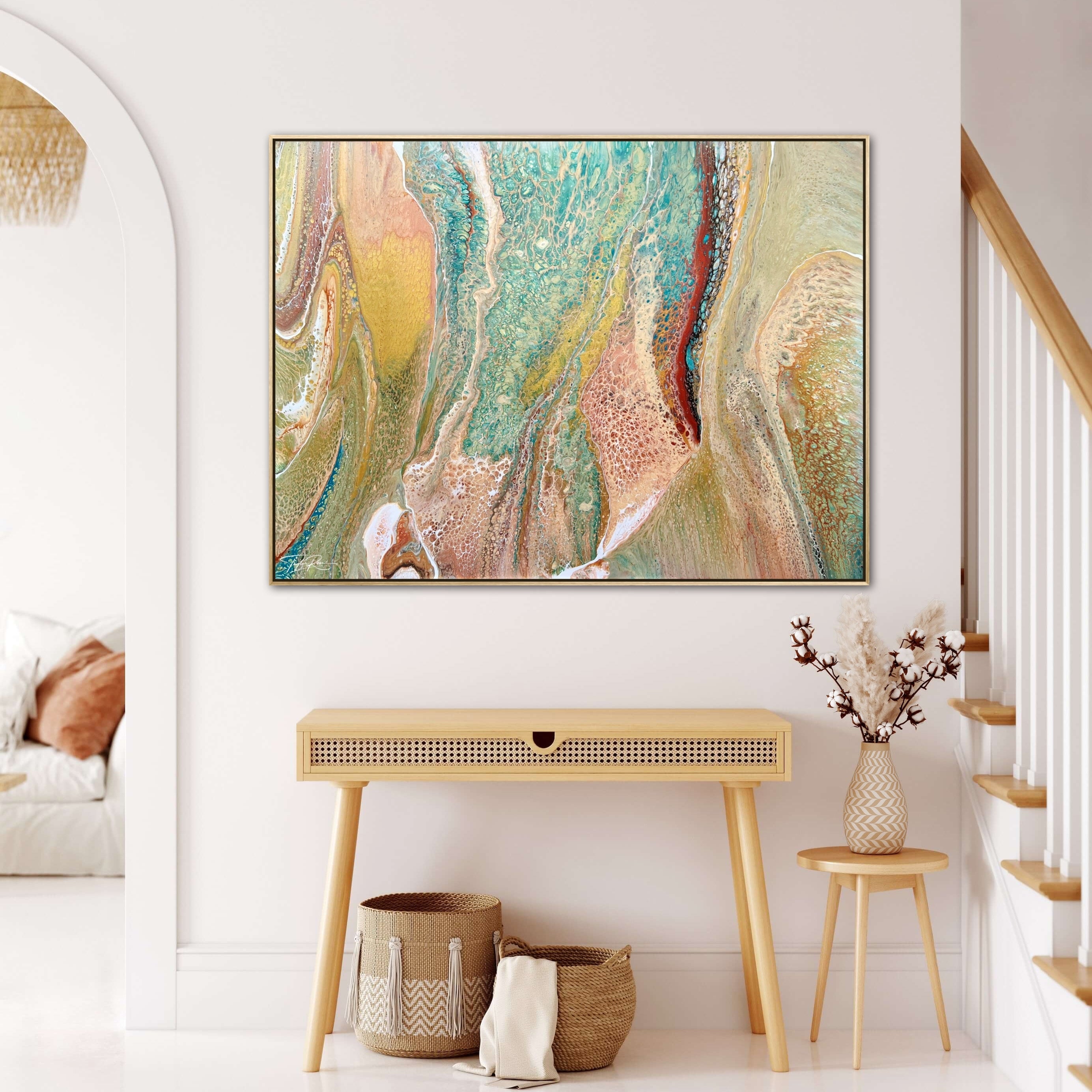 Arcane 122cm x 94cm Abstract Art Painting (SOLD)