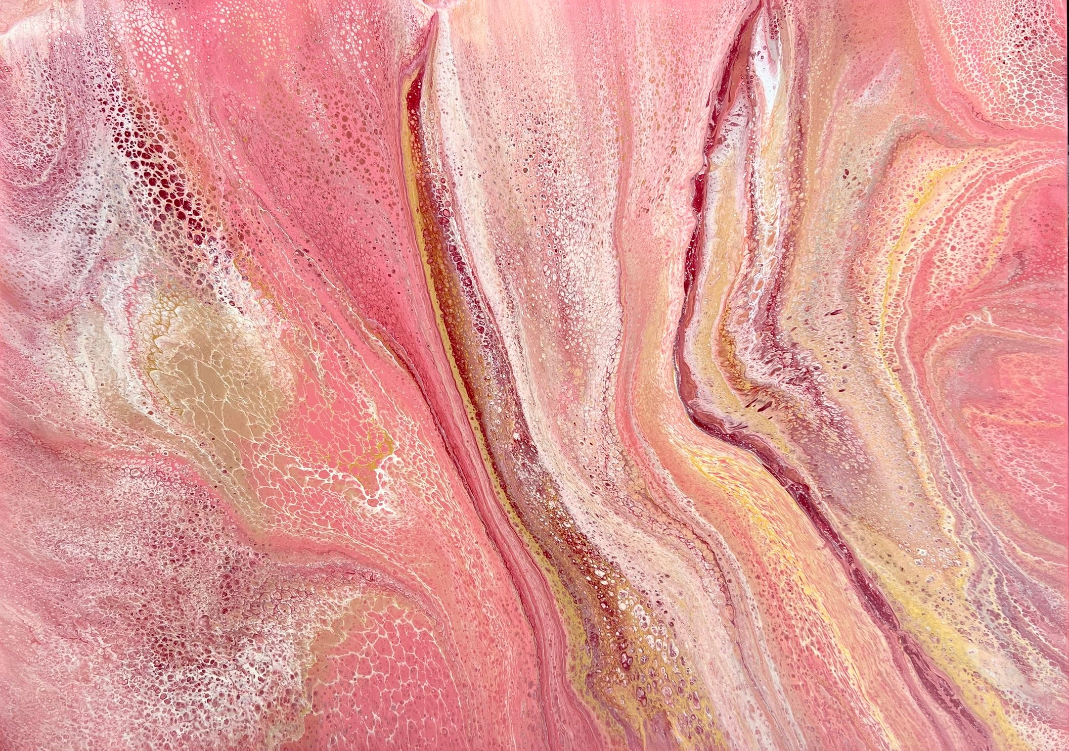 Blossom 140cm x 100cm Abstract Art Painting (SOLD)