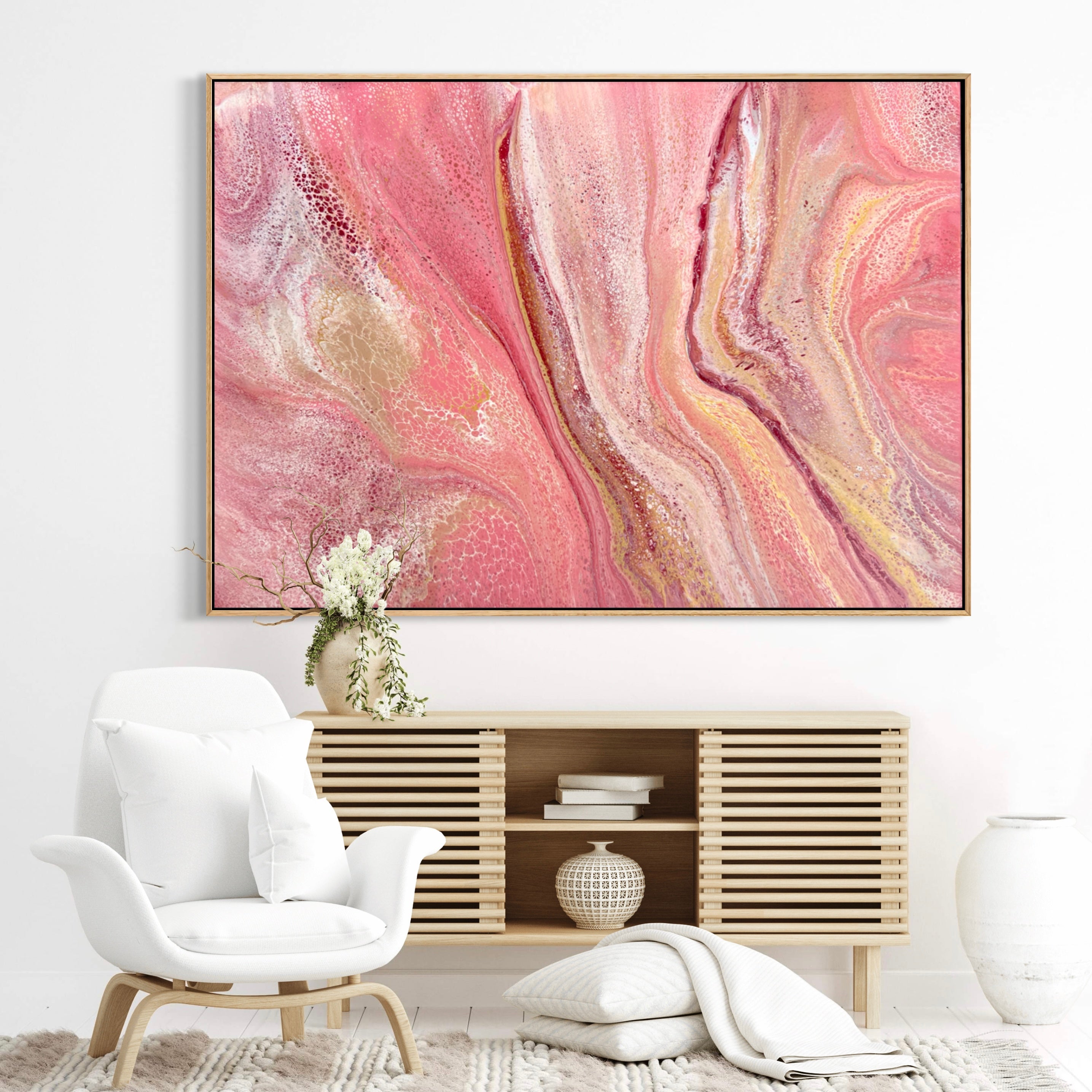Blossom 140cm x 100cm Abstract Art Painting (SOLD)