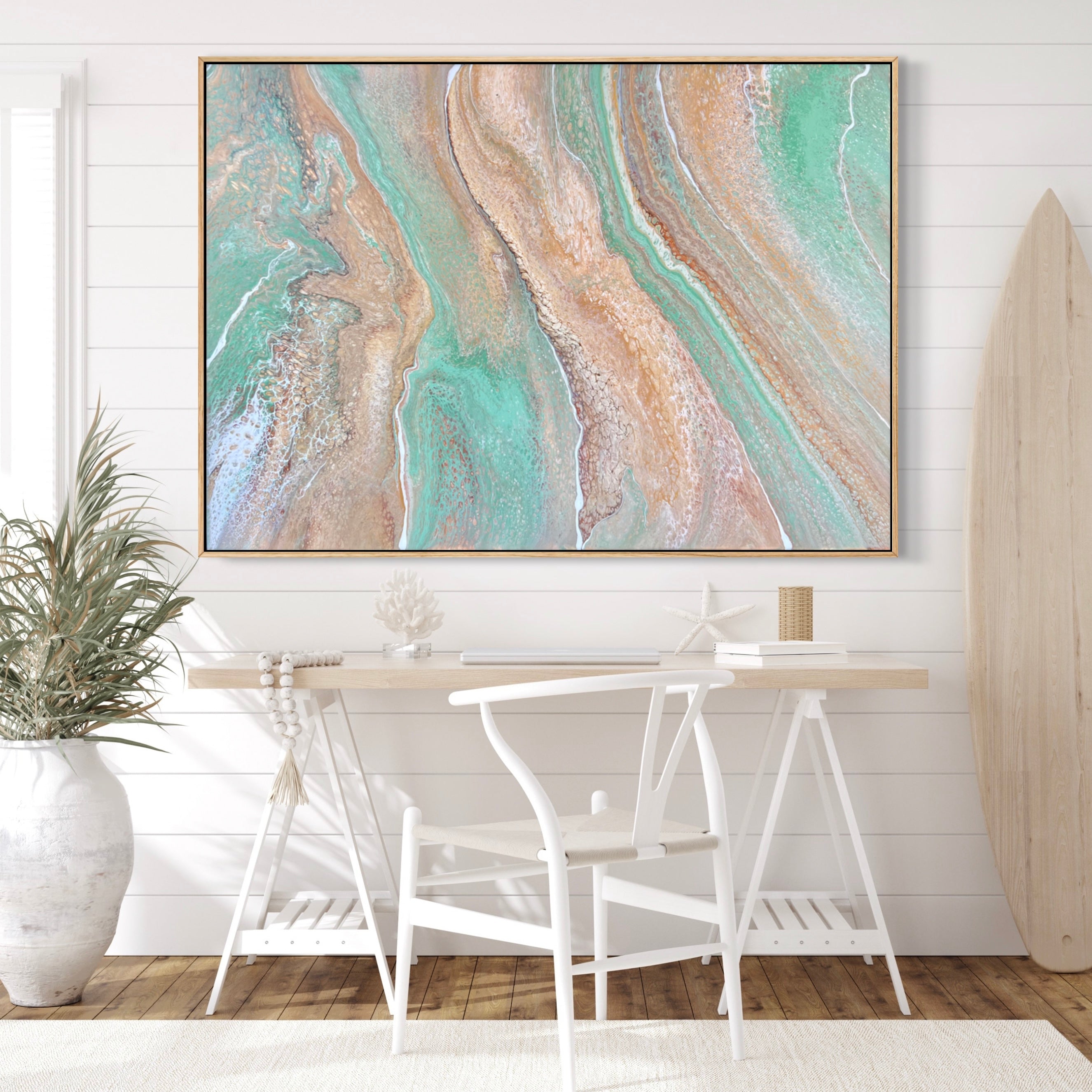 Natures Grace 140cm x 100cm Abstract Art Painting (SOLD)