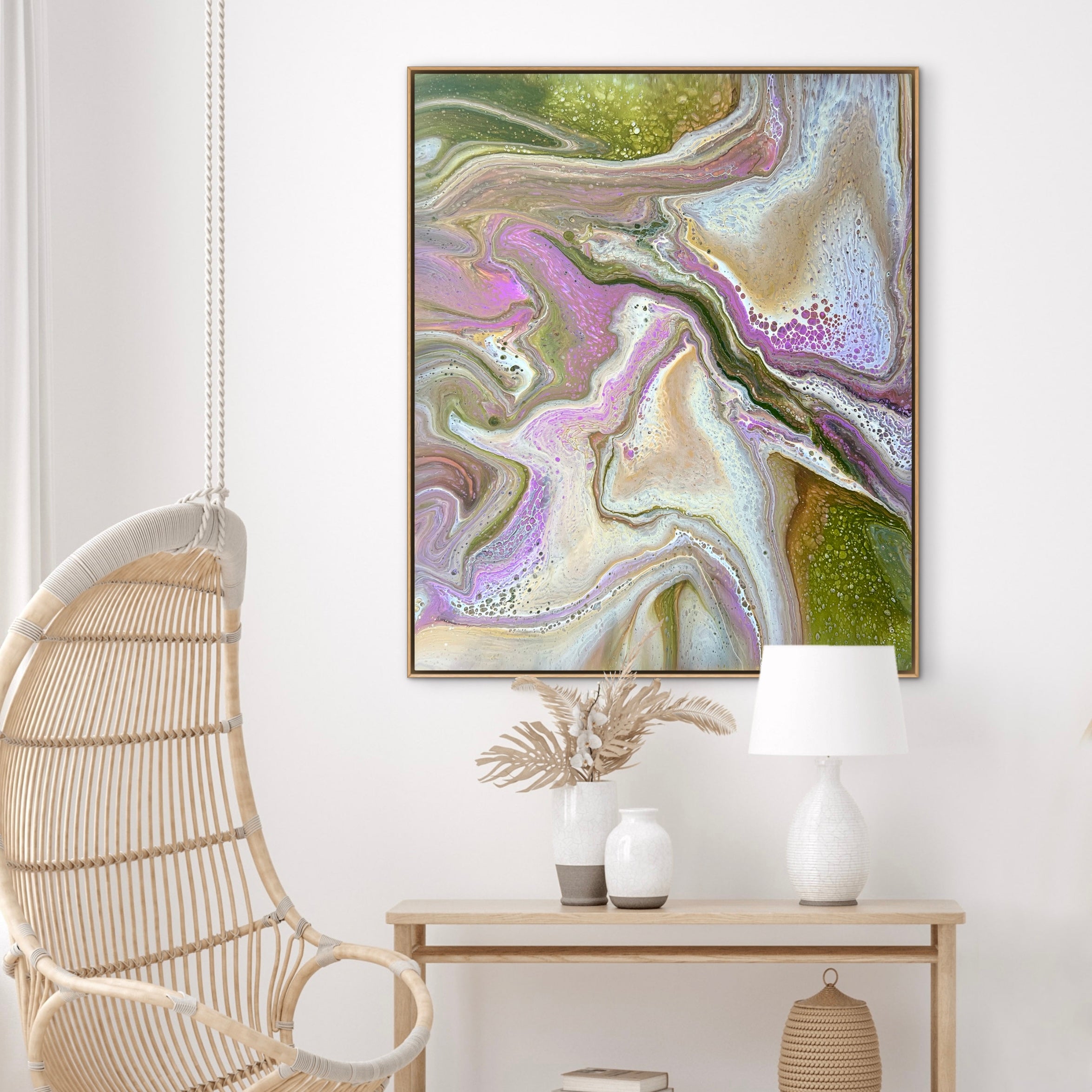 Wild Berry 120cm x 100cm Abstract Art Painting