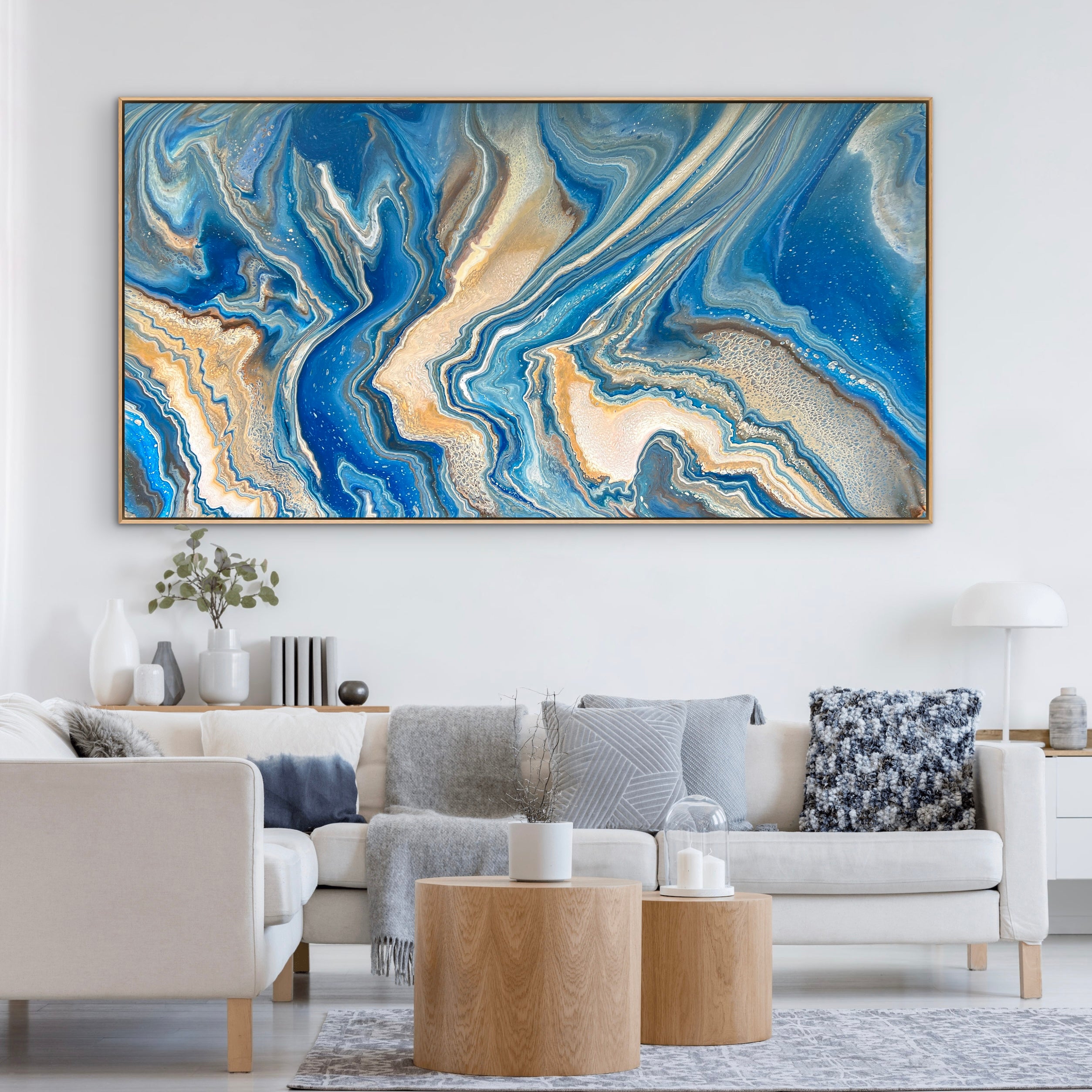 Of The Sea 190cm x 100cm Abstract Art Painting