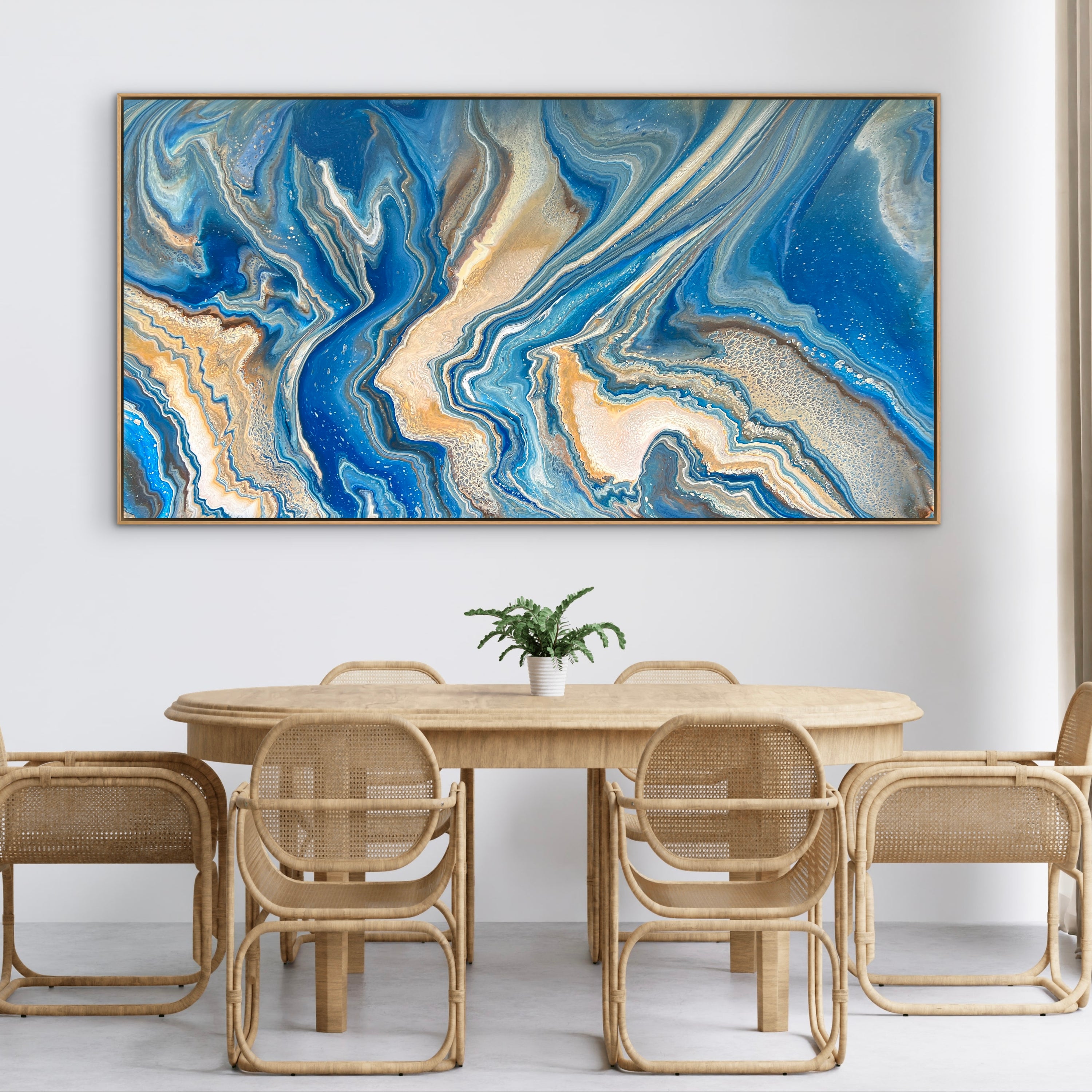 Of The Sea 190cm x 100cm Abstract Art Painting
