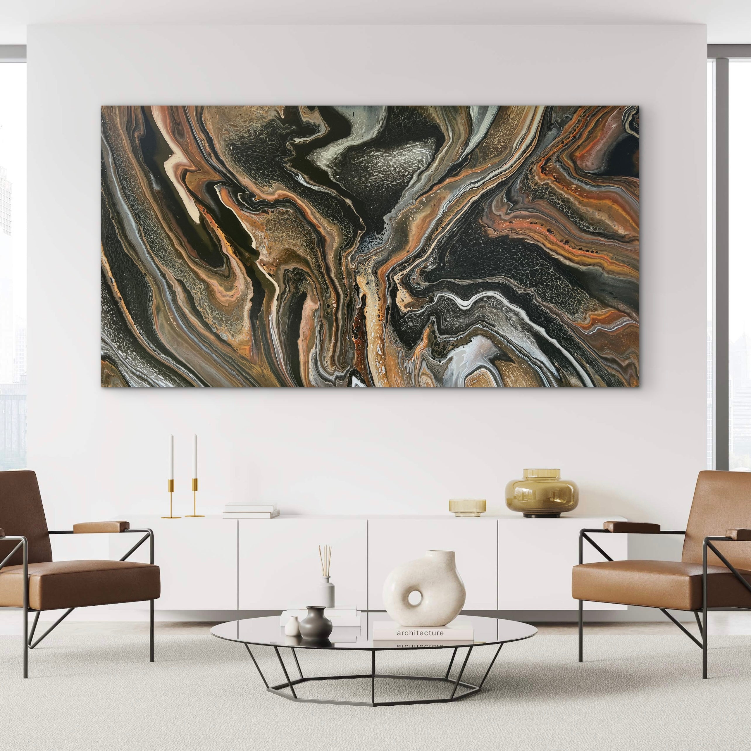 Whisper 190cm x 100cm Abstract Art Painting